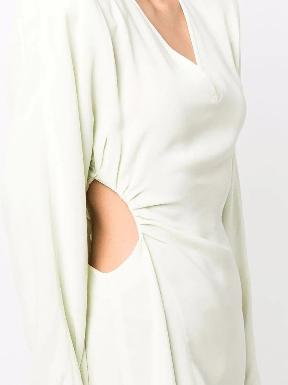 Off-White o1y1125 Mini Dress in Light Green Size M / US 6-8 / IT 42-44 - 5 Thumbnail