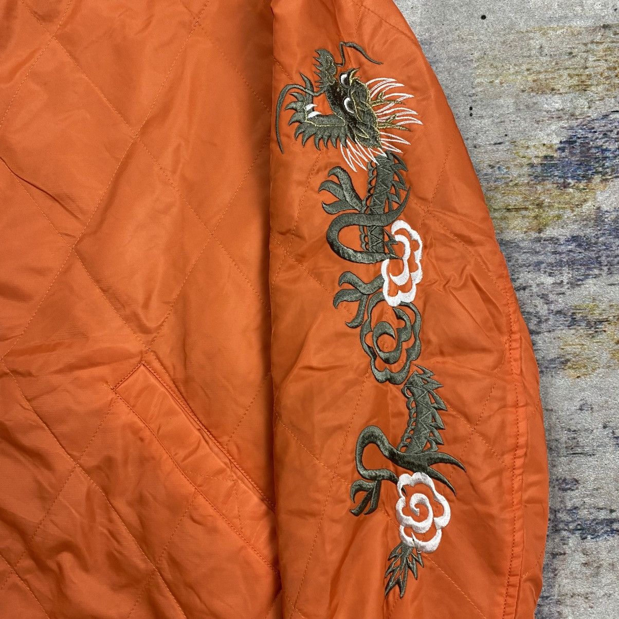 Bape Vintage bape embroidery dragon reversible bomber jacket Size US XL / EU 56 / 4 - 8 Thumbnail