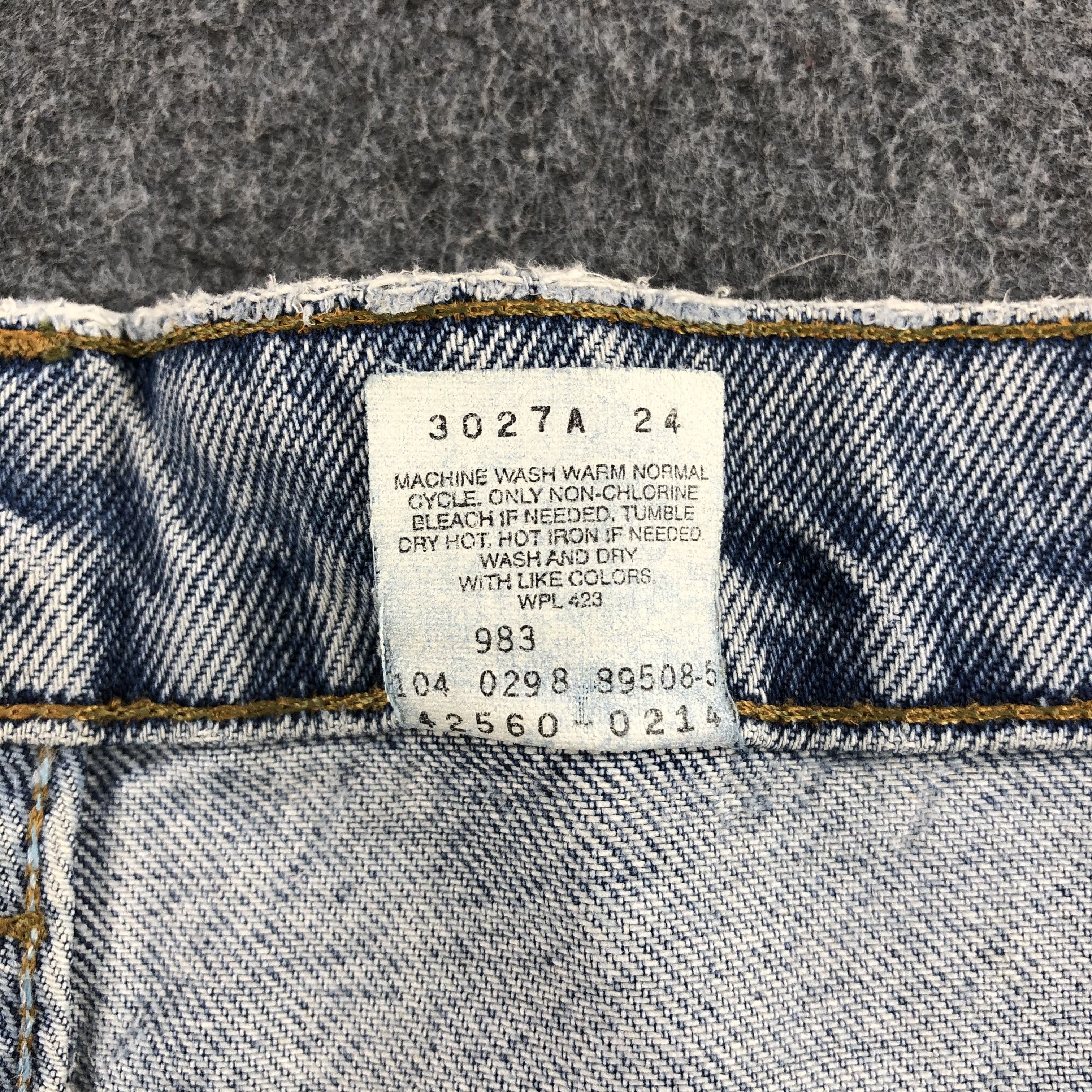Levi's 90s Vintage Light Wash Levis 560 Jeans-J1712 Size US 42 / EU 58 - 14 Thumbnail