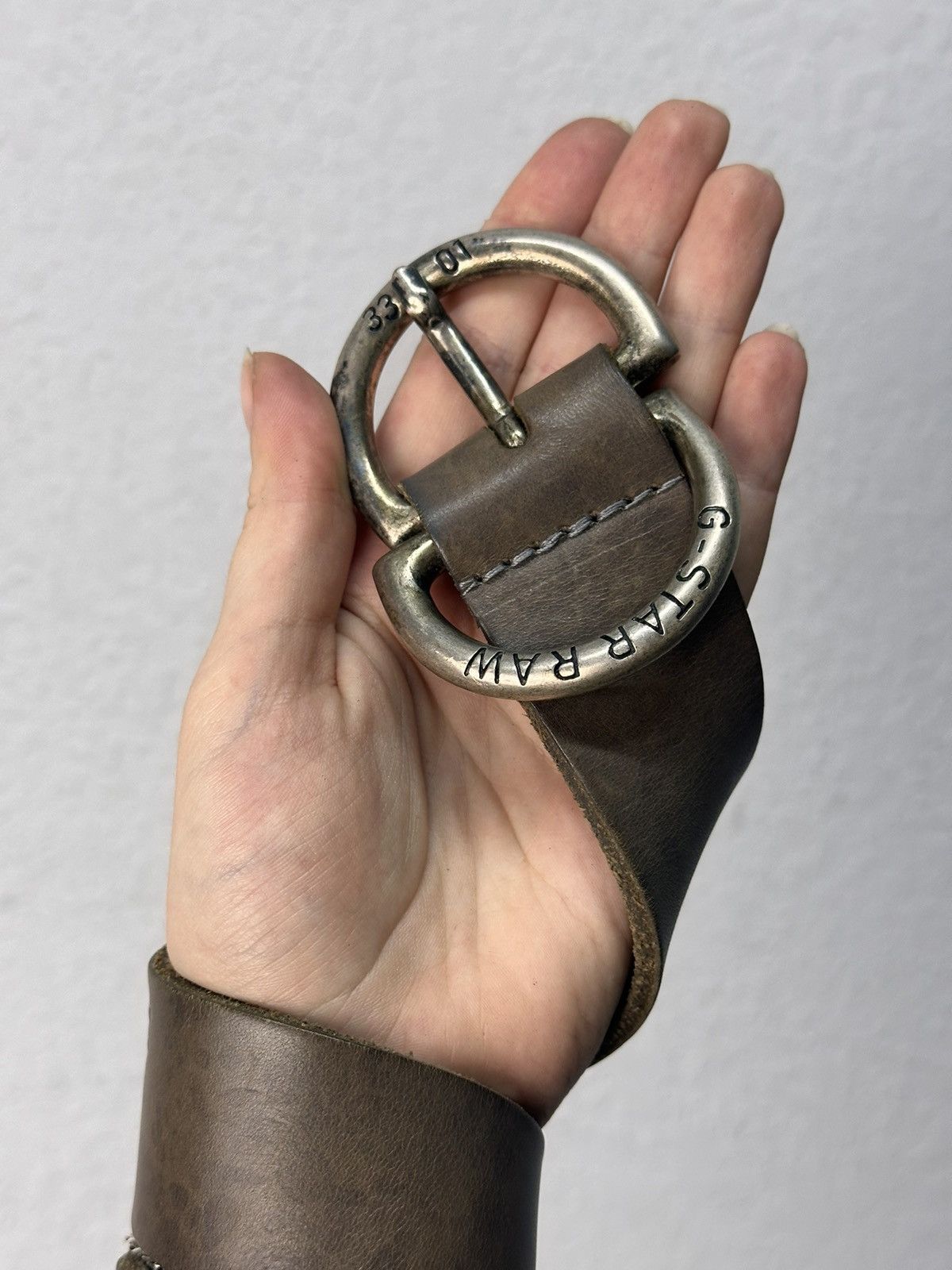 G-Star Vintage Belt B.B.Simon leather Avantgarde Hysteric Glamour Size ONE SIZE - 2 Thumbnail