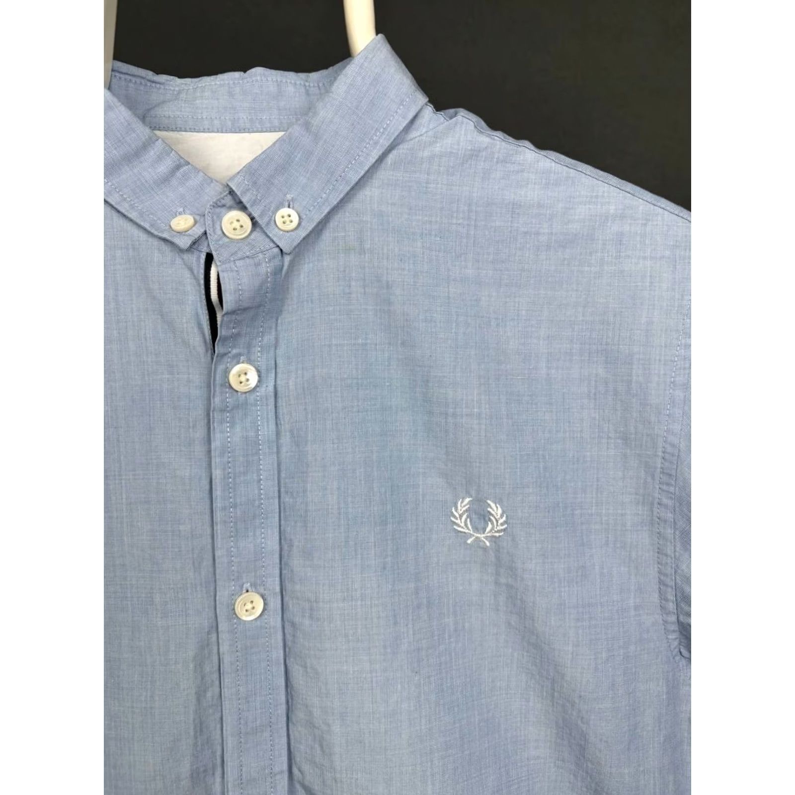 Fred Perry Fred Perry Shirt Size S Blue Cotton Short Sleeve Mens Casual Button Down Size US S / EU 44-46 / 1 - 5 Thumbnail