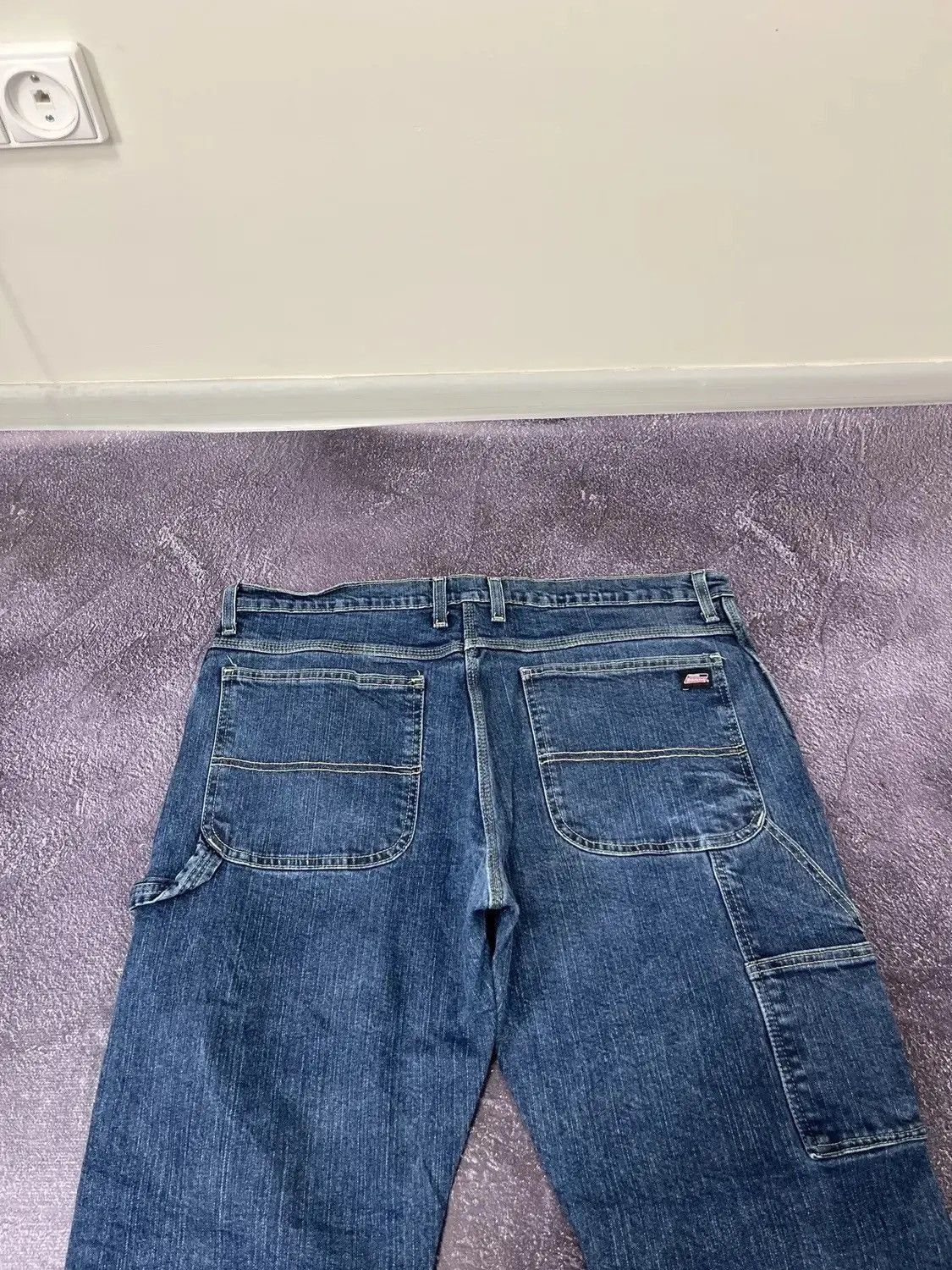 Dickies × Vintage Vintage Dickies Y2K Work Blue American Denim Baggy Jeans Size US 36 / EU 52 - 3 Thumbnail