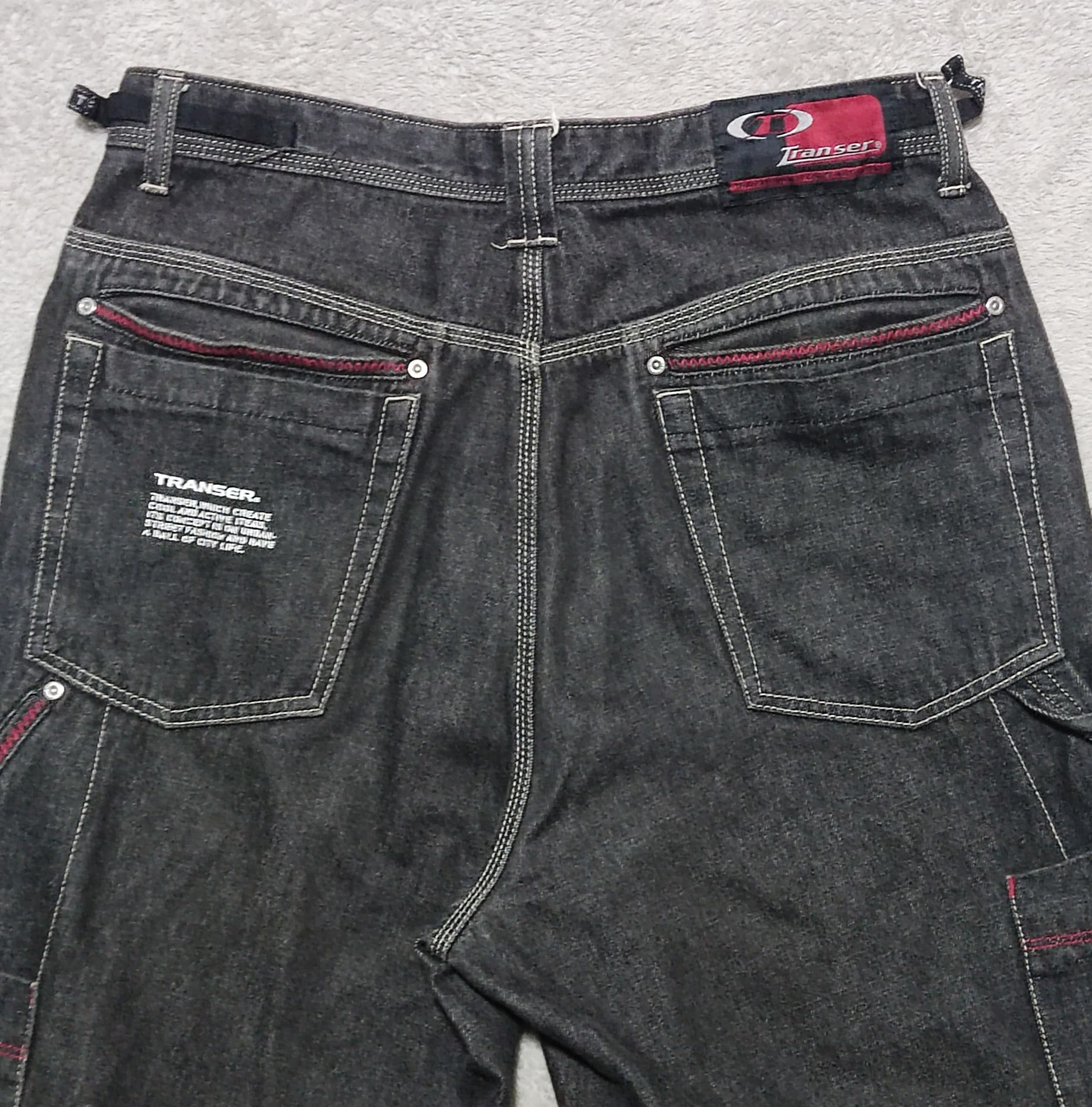 Japanese Brand 2000s Vintage Transer Hip Hop Culture Jnco Baggy Jeans Size US 34 / EU 50 - 10 Thumbnail