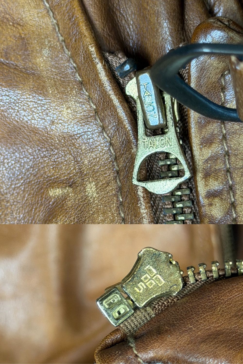 Polo Ralph Lauren fw01 Polo Ralph Lauren Leather Field / Pilot Jacket– Size US M / EU 48-50 / 2 - 8 Thumbnail