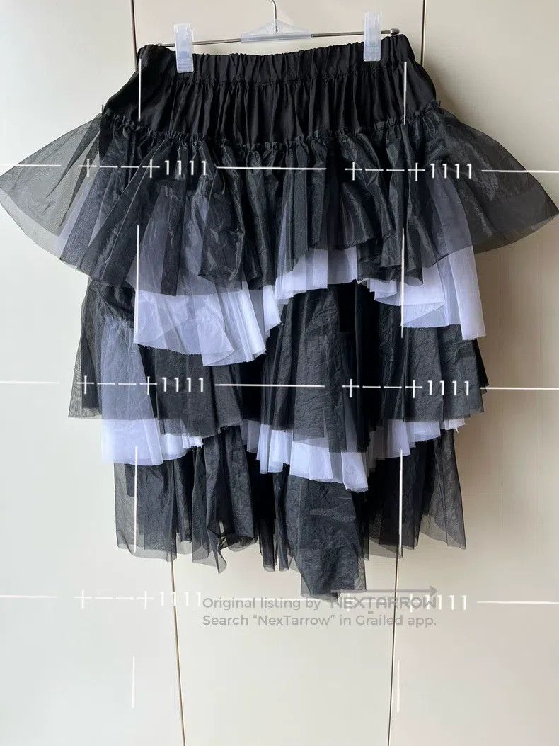 Comme des Garcons Comme Des Garcons size S Color Layered Pleated Cake Skirt Size 23" - 4 Thumbnail