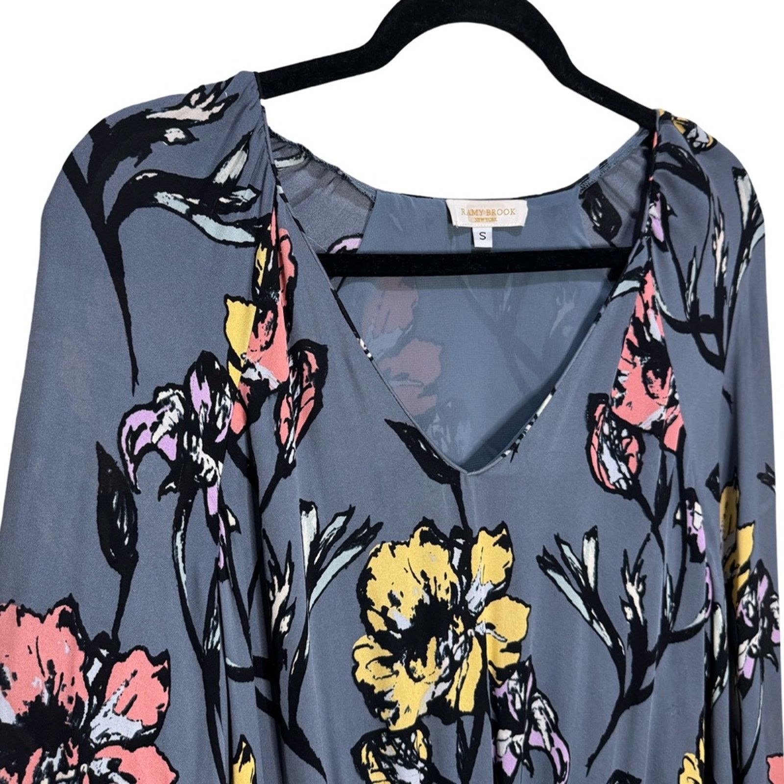 Ramy Brook Ramy Brook Floral Milene Silk Dress Size S Size S / US 4 / IT 40 - 6 Thumbnail
