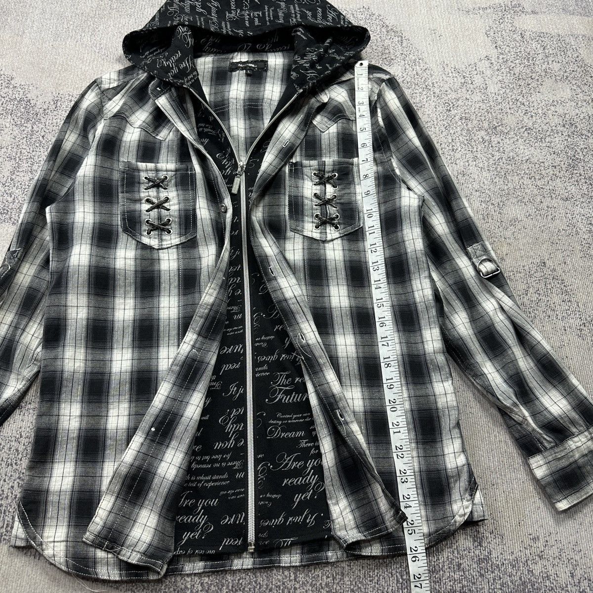 Japanese Brand 31040 Dhome hoodie shirt Size US M / EU 48-50 / 2 - 7 Thumbnail