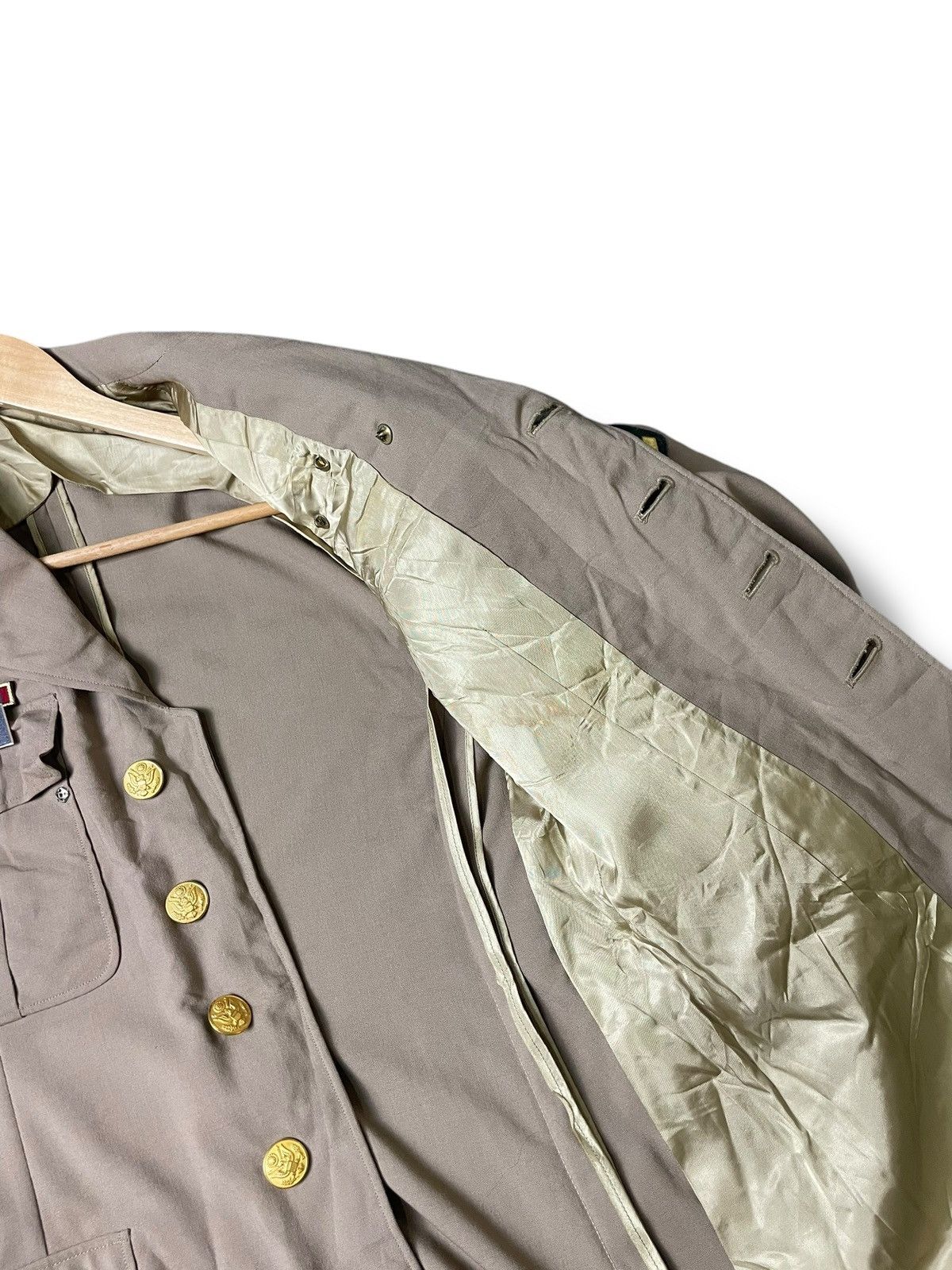 Japanese Brand × Vintage Army Officers Uniform Jacket (107) Size US XXS / EU 40 - 4 Thumbnail