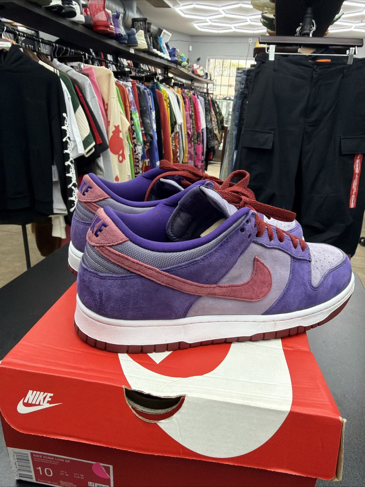 Nike Size 10 - Nike Dunk Retro Vol. 1 SP 2020 Low Plum Used Worn Size US 10 / EU 43 - 5 Thumbnail