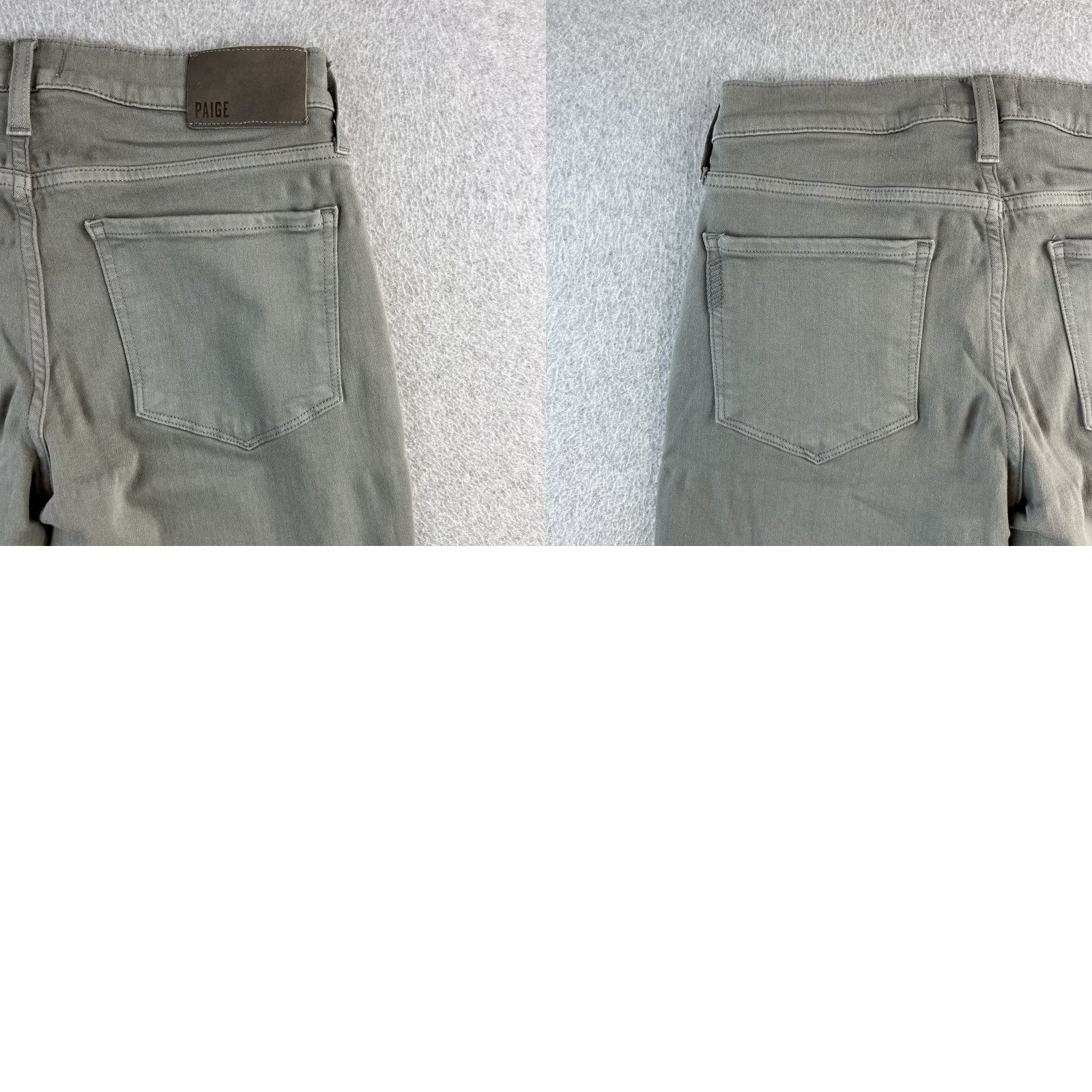 Paige Paige Lennox Jeans Mens 29 Gray Slim Fit Stretch Five Pocket Denim Pants Size US 29 - 9 Thumbnail