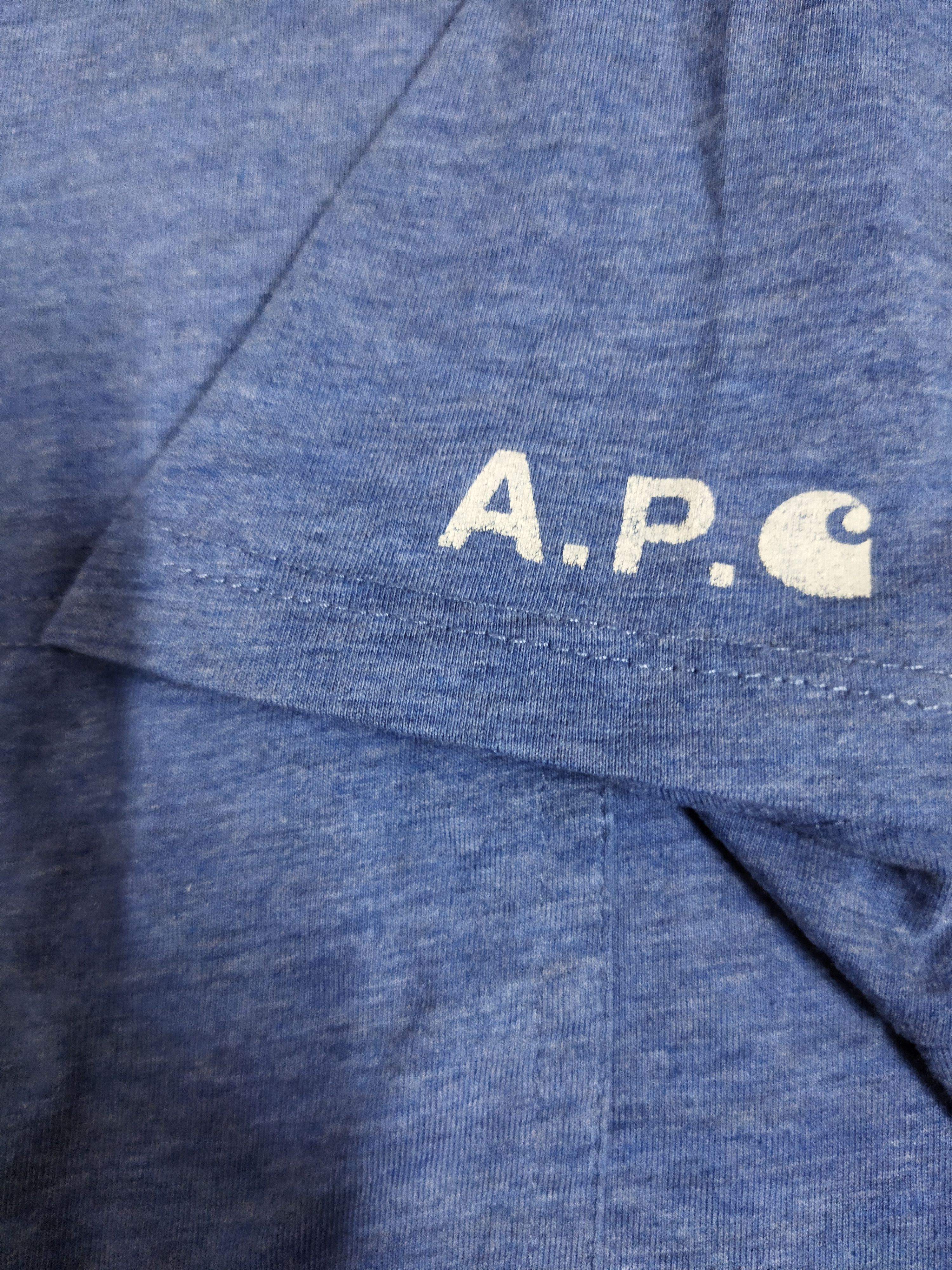 A.P.C. × Carhartt Carhartt x A.P.C Tee Size US L / EU 52-54 / 3 - 2 Thumbnail