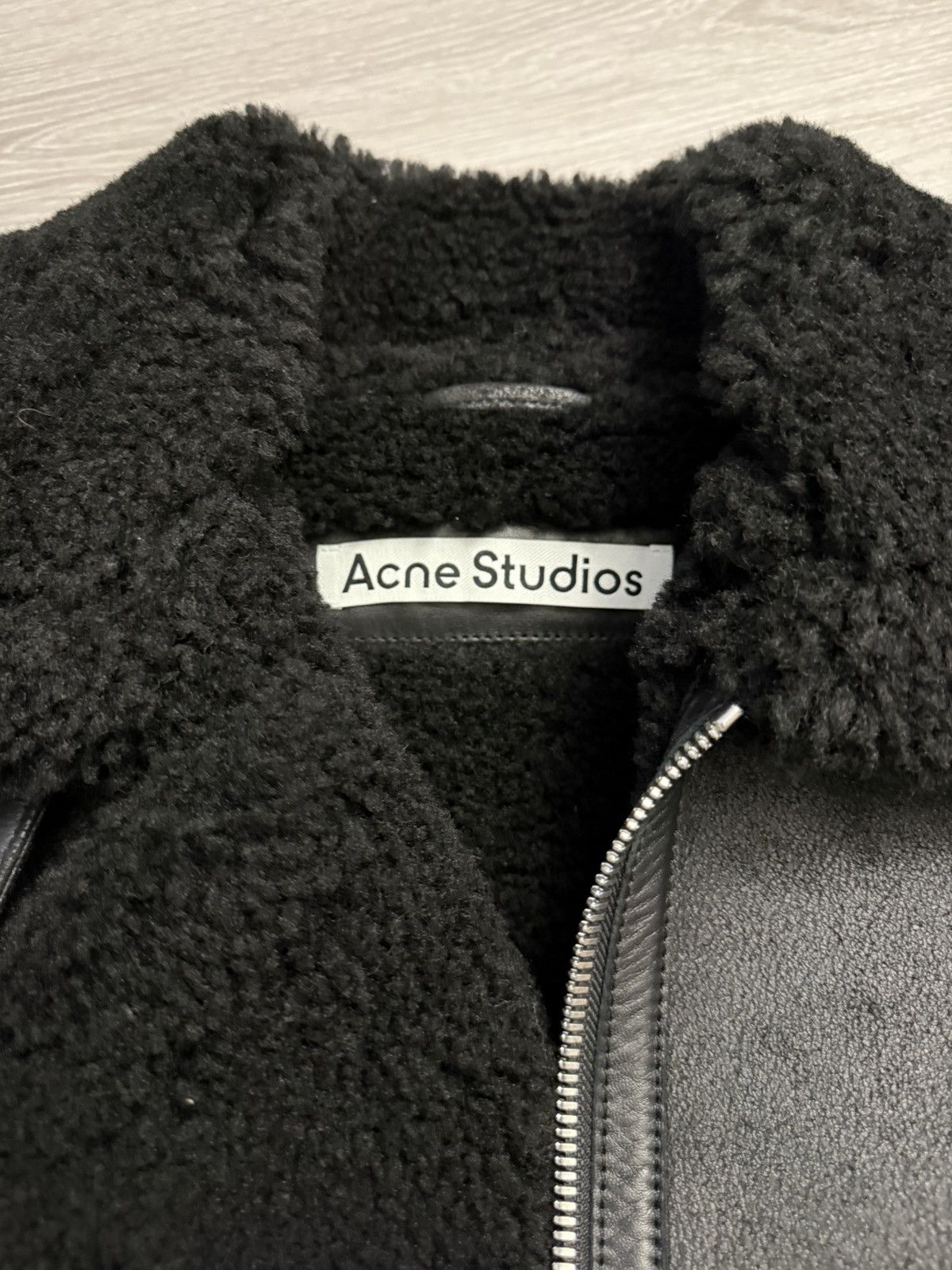 Acne Studios Acne Studio Ian Shearling Leather Jacket Size US S / EU 44-46 / 1 - 2 Thumbnail