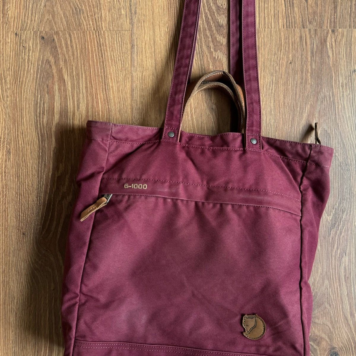 Fjallraven Fjallraven G-1000 Maroon Red Bag Totepack Shoulder Backpack Size ONE SIZE - 3 Thumbnail