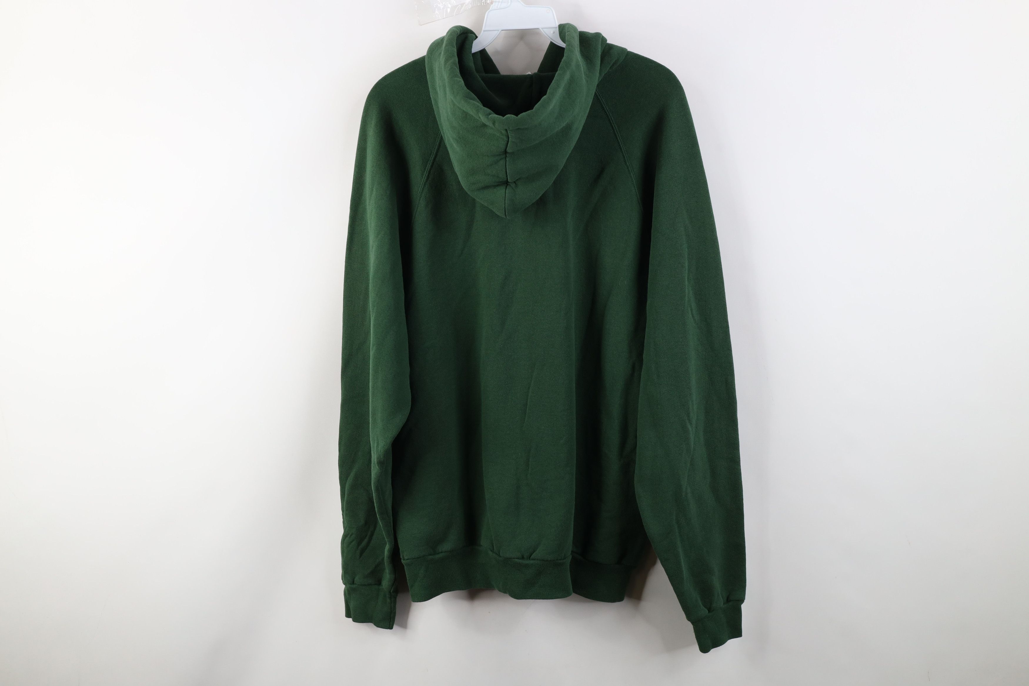 Vintage Vintage 90s Spell Oxford University Hoodie Sweatshirt Green Size US XL / EU 56 / 4 - 10 Thumbnail