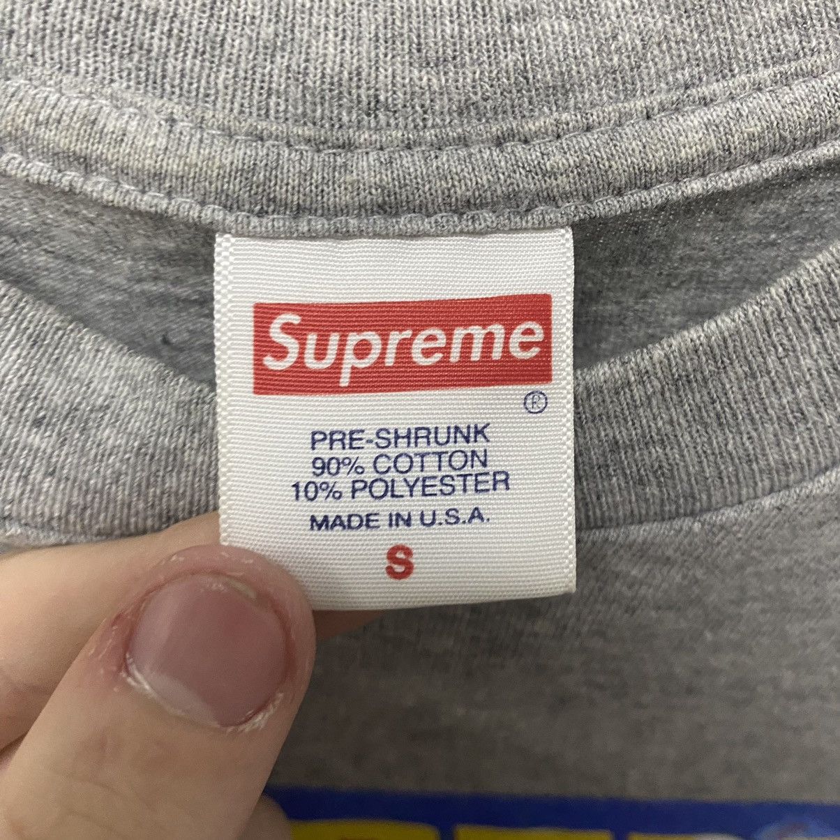 Supreme SUPREME T-SHIRT BIG LOGO Size US S / EU 44-46 / 1 - 6 Thumbnail
