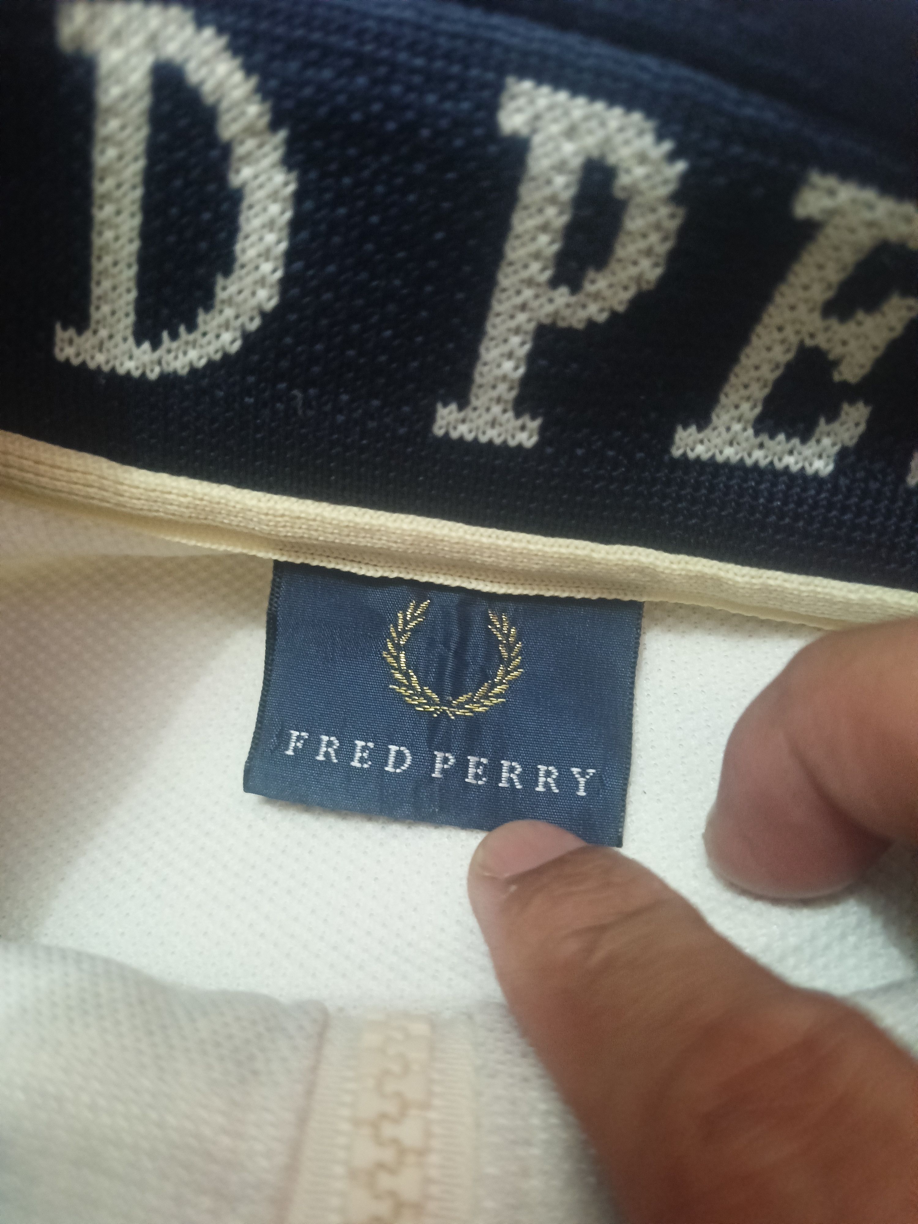Fred Perry Vintage Fred Perry Track Jacket Side tape Size US M / EU 48-50 / 2 - 9 Thumbnail