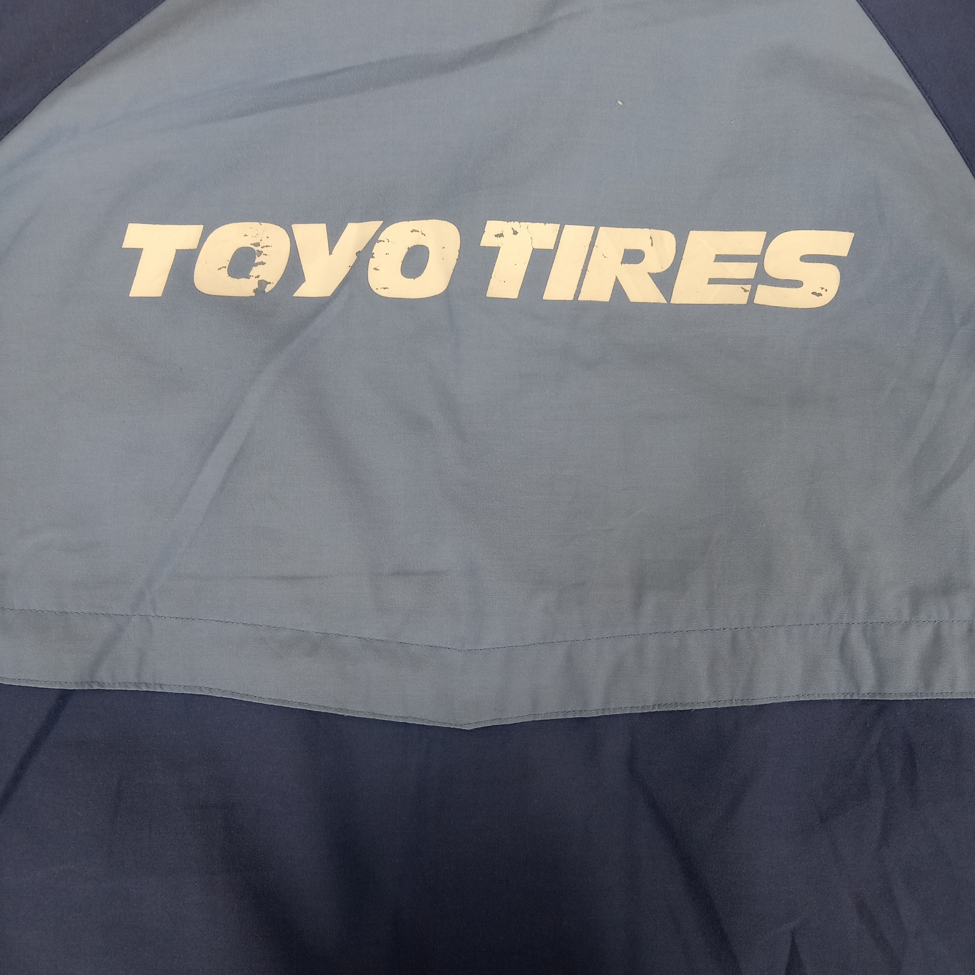 Vintage Toyo Tires Racing Team Uniform Shirt Jacket Size US M / EU 48-50 / 2 - 8 Thumbnail