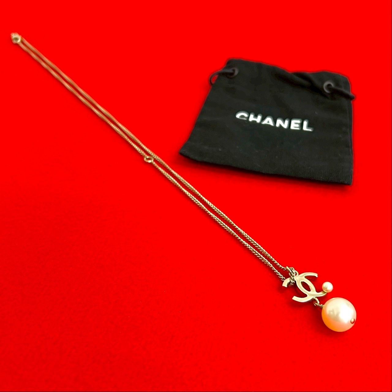 Chanel Chanel Chanel Coco Mark Necklace Metal Necklace DUTY FREE for USA Size ONE SIZE - 1 Thumbnail