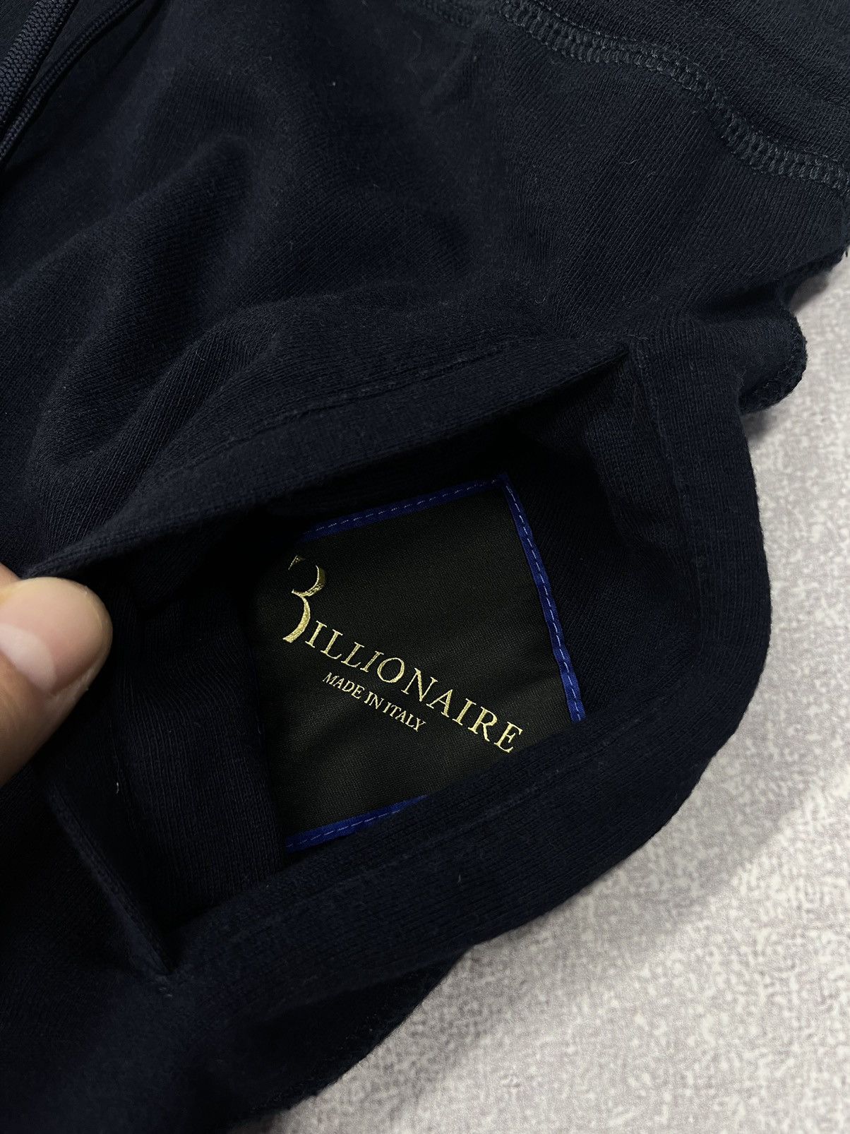Billionaire Couture Billionaire Couture Sweatpants Navy Luxury Made in Italy Size US 32 / EU 48 - 10 Thumbnail