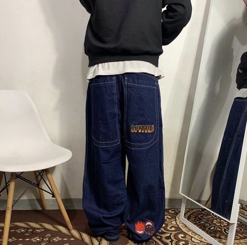 Unisex Flugzeug Denim Baseballkappe Flugzeug Spitfi Produktbild-Vorschau 13