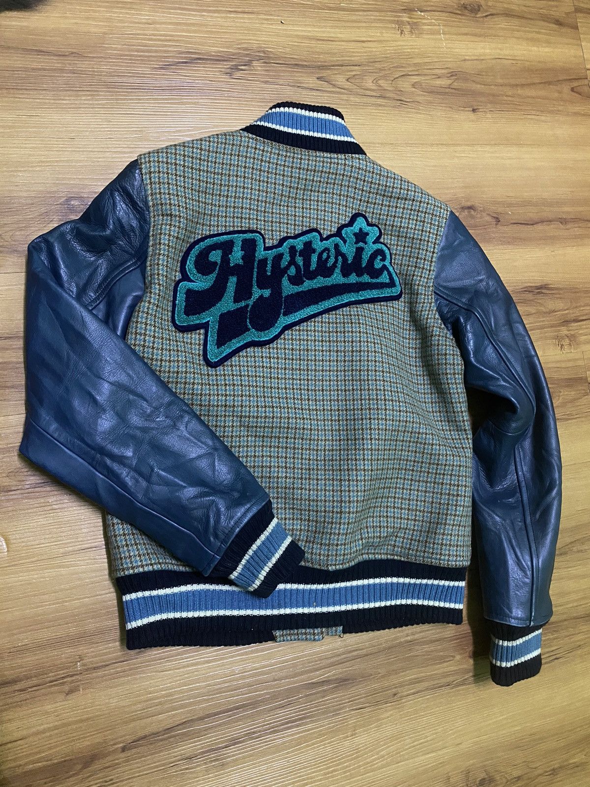 Hysteric Glamour × Leather HYSTERIC GLAMOUR VERSITY JACKET "Leather" Size US S / EU 44-46 / 1 - 3 Thumbnail