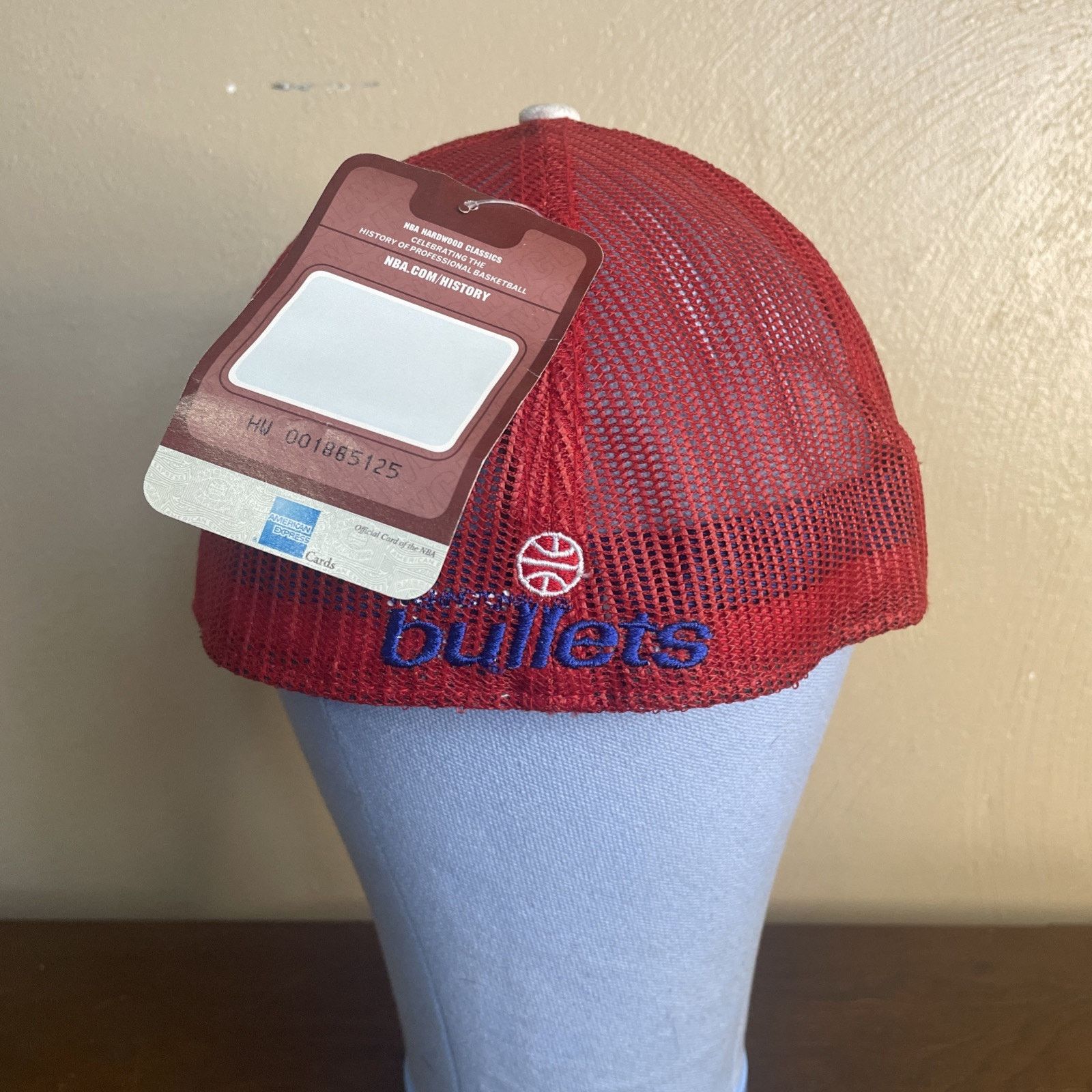 Reebok Vtg Washington Bullets Ftd Hat Sz 8 Hardwood Classic Suede Size US XXL / EU 58 / 5 - 5 Thumbnail
