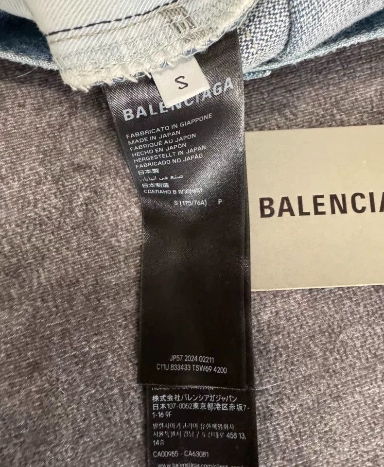 Balenciaga Balenciaga size S Low-Rise Straight-Leg Jeans Size US 27 - 4 Thumbnail