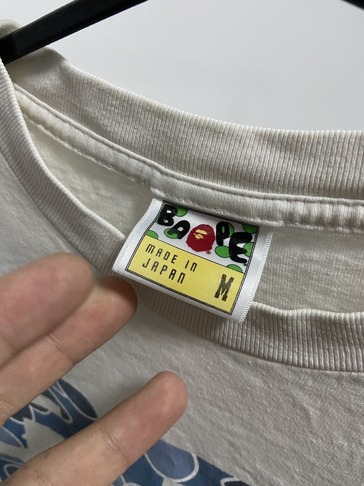 Bape Bape ape never ape big logo t shirt Size US M / EU 48-50 / 2 - 3 Thumbnail