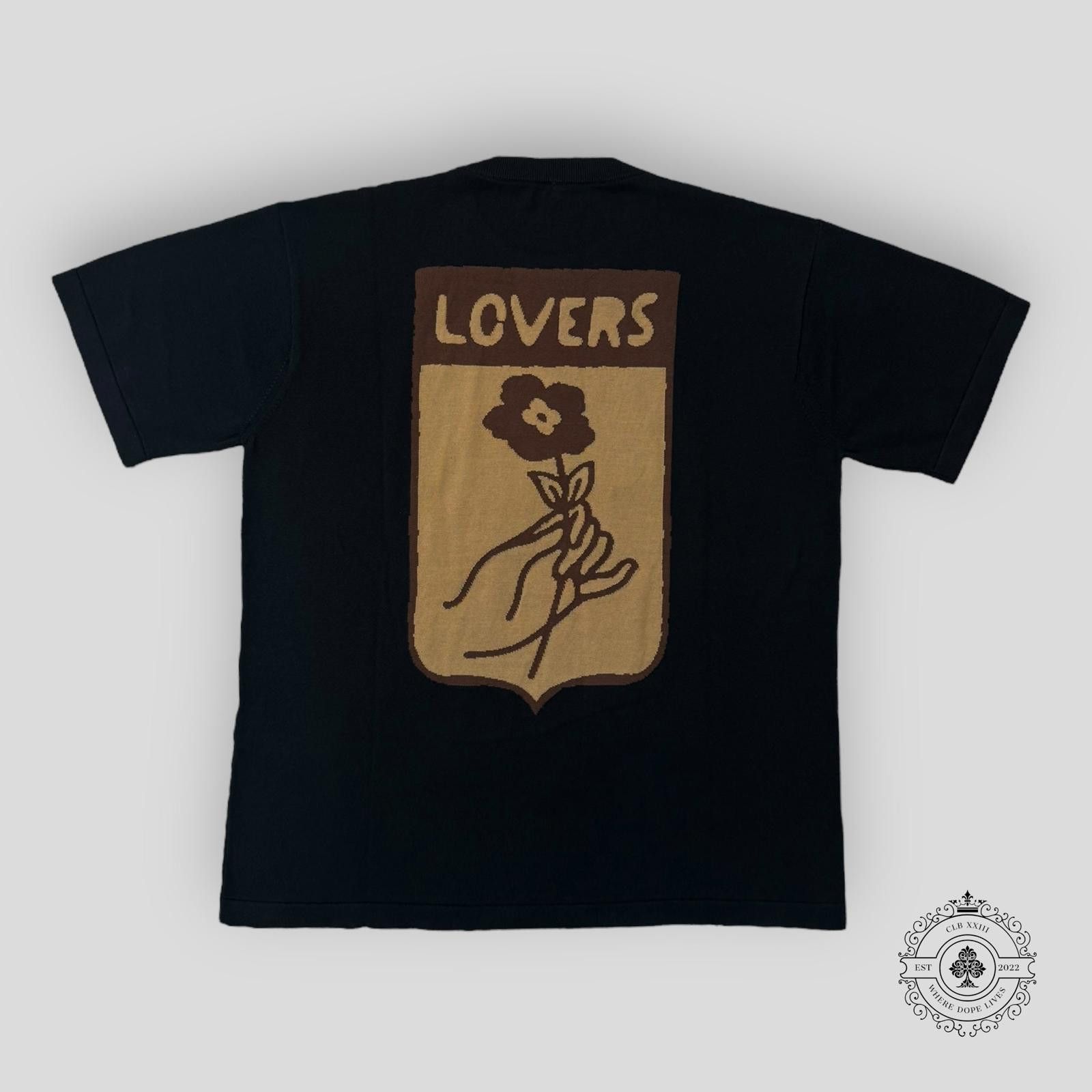 Louis Vuitton Louis Vuitton Intarsia Trunk Short Sleeve Crewneck in Black Size US XL / EU 56 / 4 - 2 Thumbnail