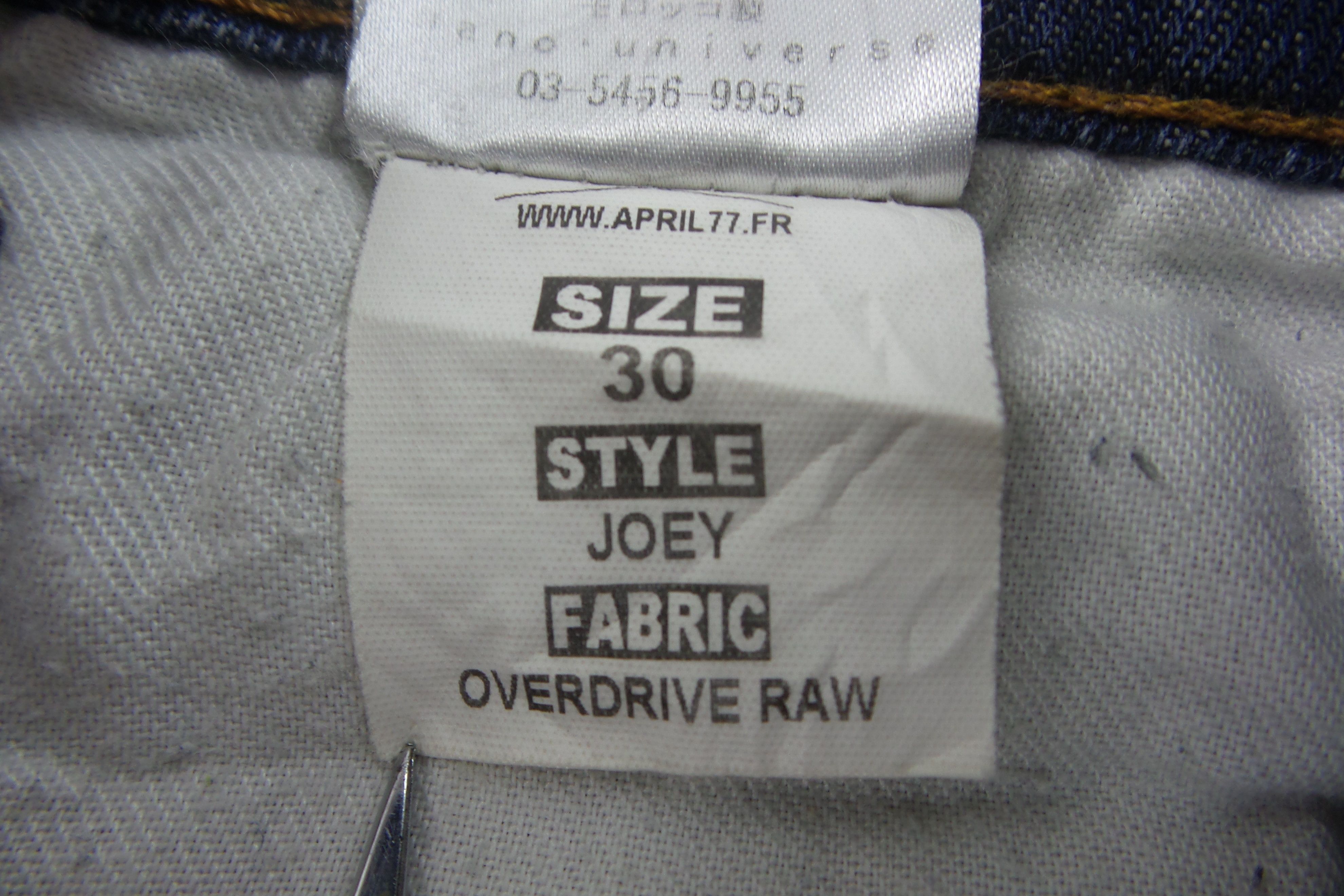April 77 × Designer × NANO universe April 77 'JOEY' Skinny Jeans W31xL41.5 Size US 30 / EU 46 - 4 Thumbnail