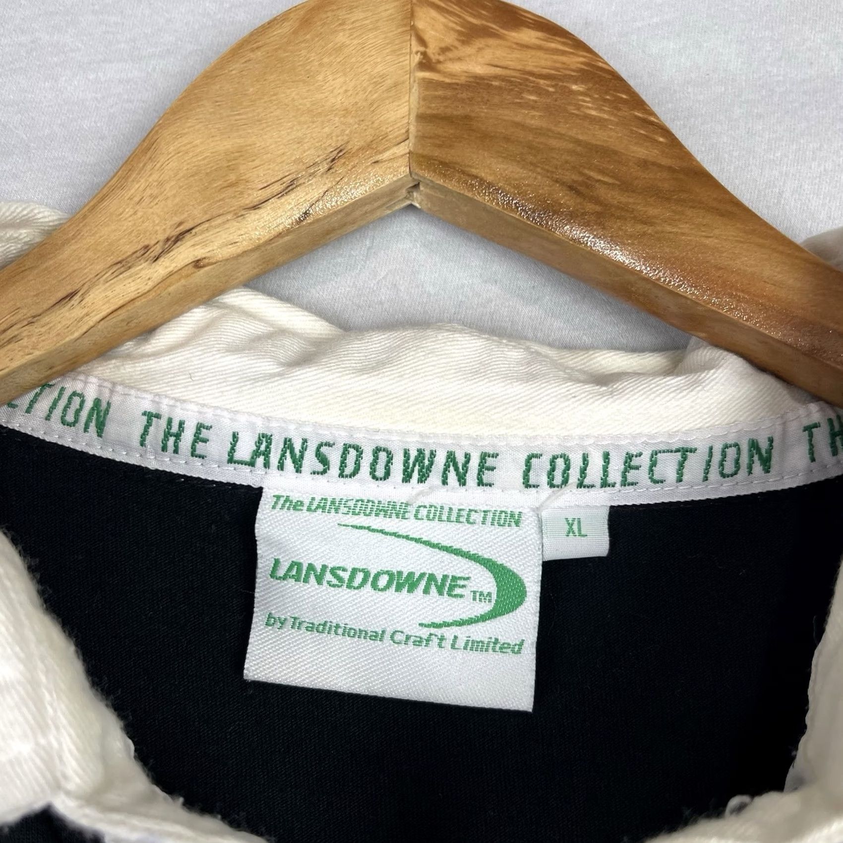 Vintage Ireland Rugby Polo Shirt Mens XL Black Lansdowne Uniform Jersey Collared Shirt Size US XL / EU 56 / 4 - 6 Thumbnail
