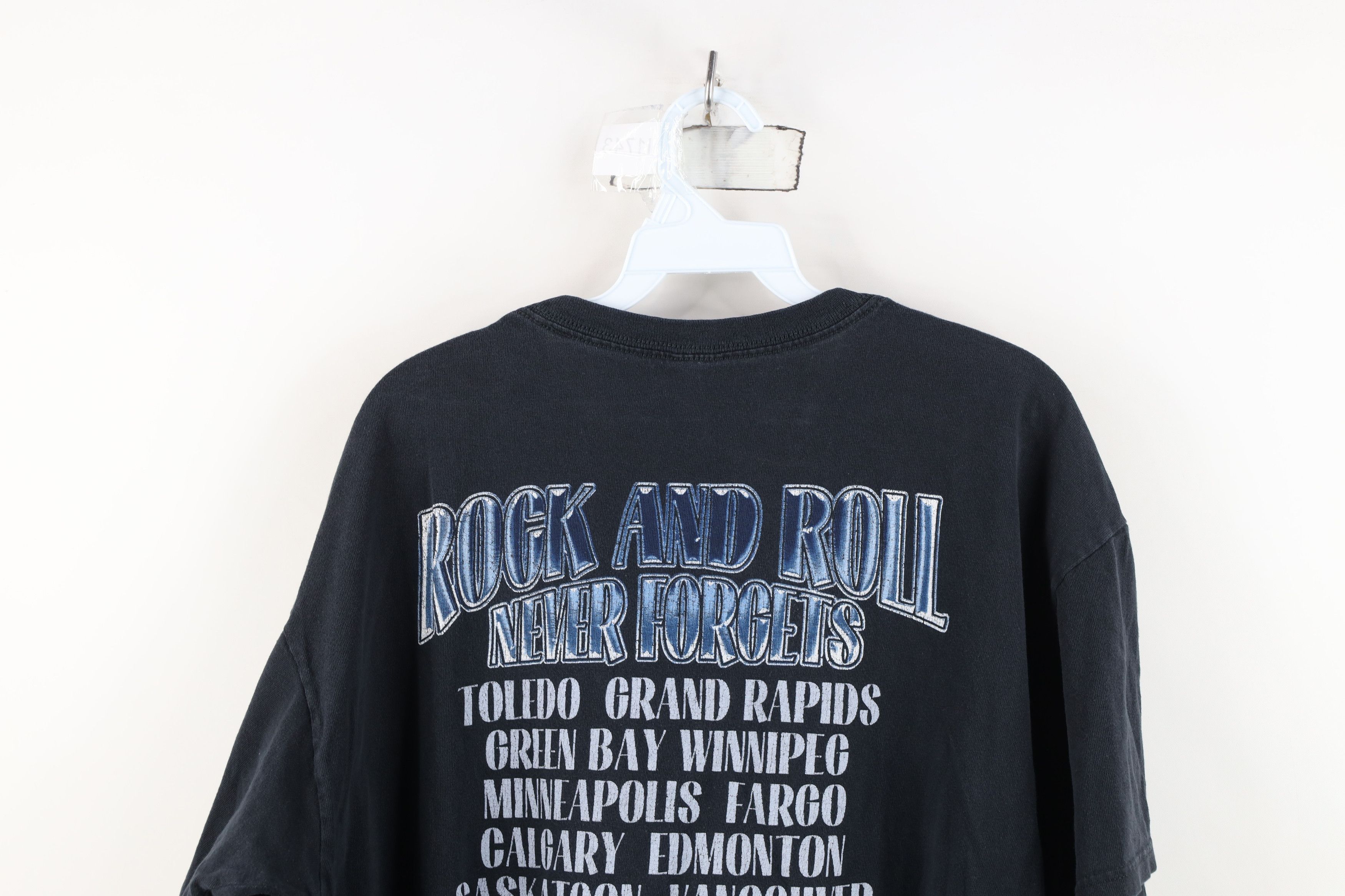Vintage Vintage Y2K Seger and the Silver Bullet Band T-Shirt Black Size US XL / EU 56 / 4 - 14 Thumbnail