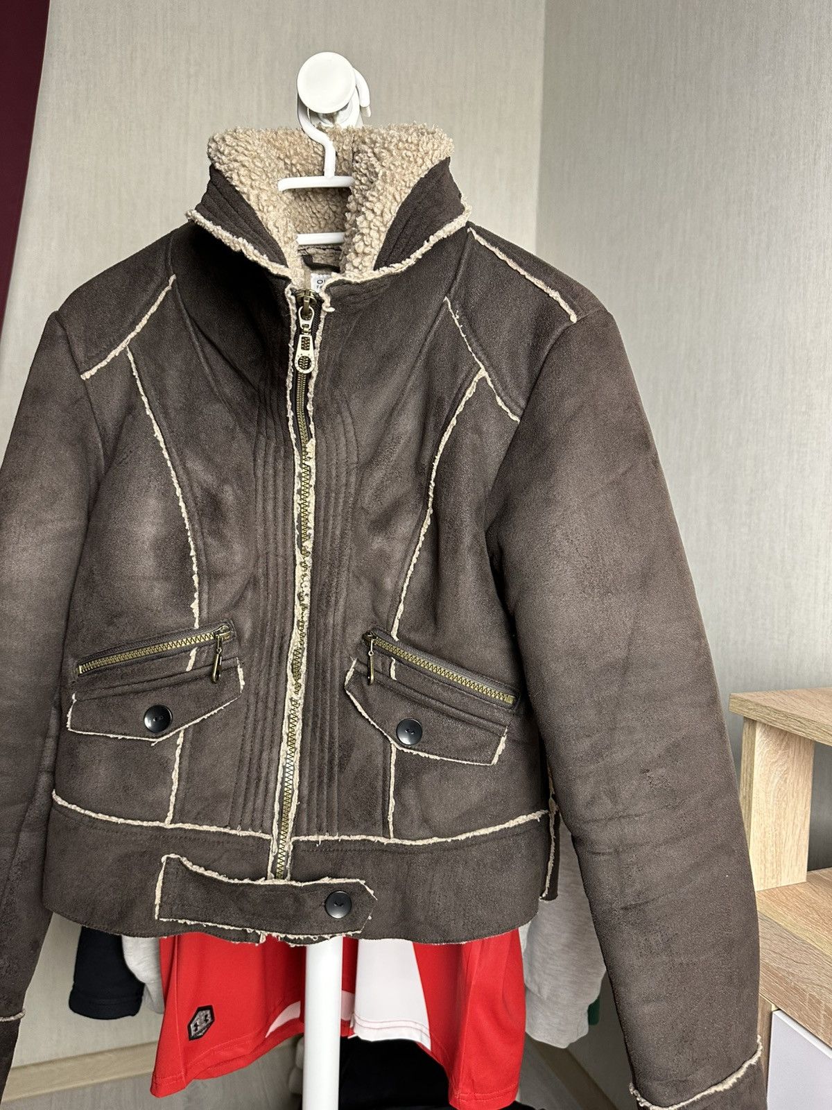 Hysteric Glamour LGB avant garde fur suede coat jacket hysteric glamour Size US S / EU 44-46 / 1 - 3 Thumbnail
