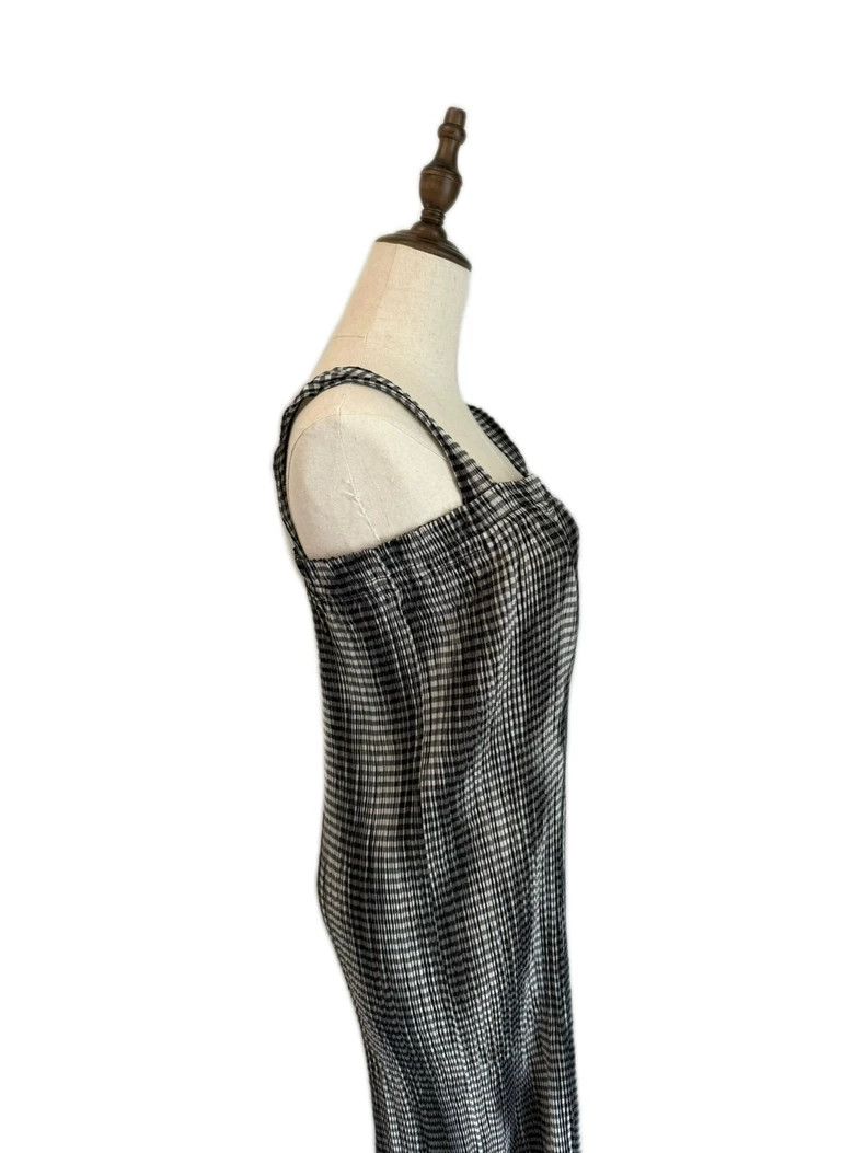 Issey Miyake Issey Miyake Grey main line halter dress Size S / US 4 / IT 40 - 4 Thumbnail
