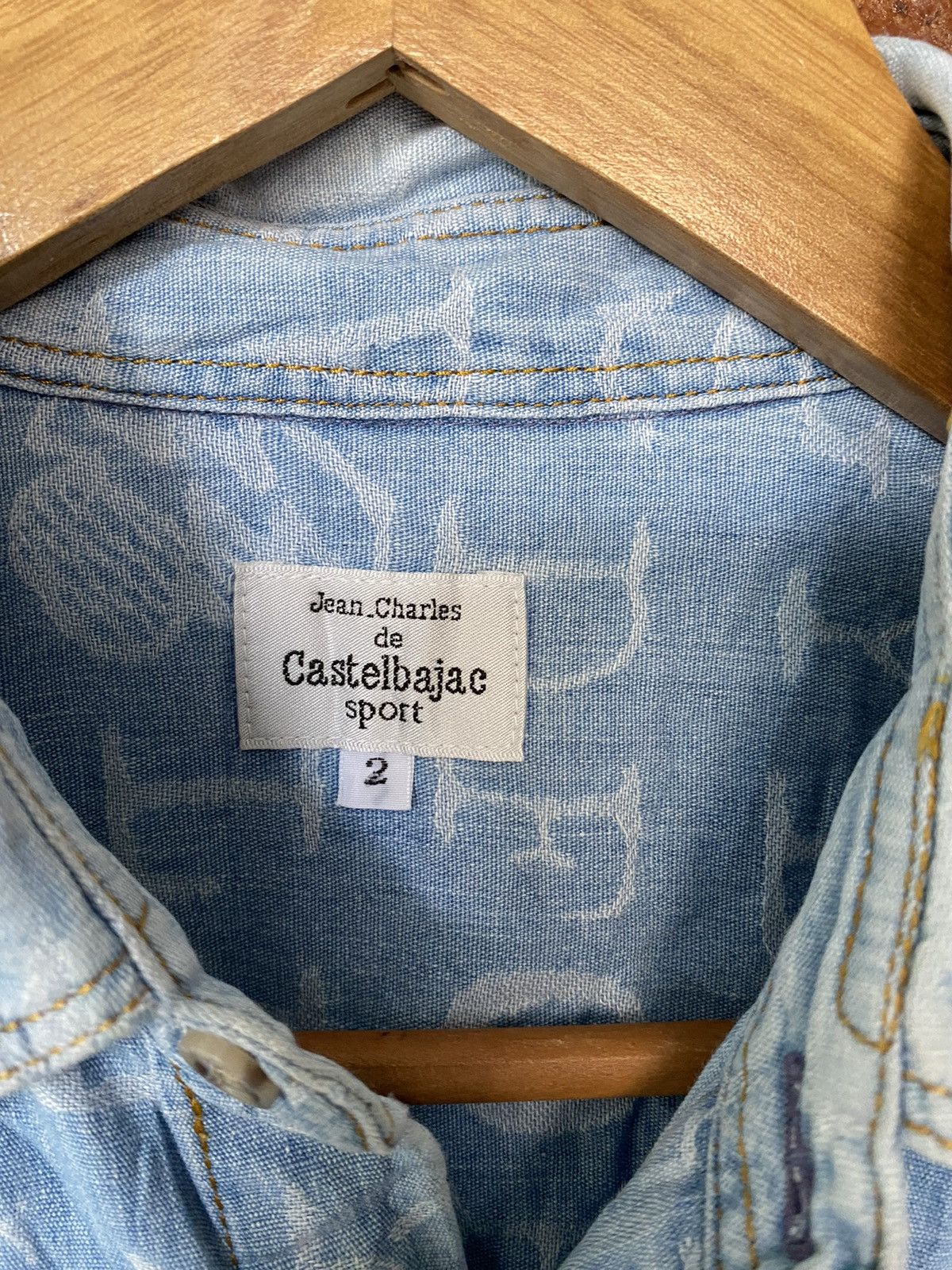 Jean Charles De Castelbajac Vtg poem and Anarchy button up Size US L / EU 52-54 / 3 - 15 Thumbnail
