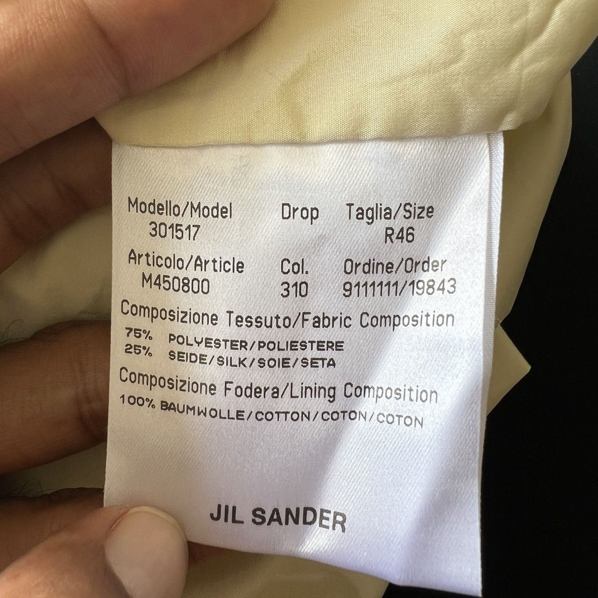 Jil Sander Jil sander Raf Simons Nylon Cotton Lining Trouser Pant Size US 35 - 16 Thumbnail