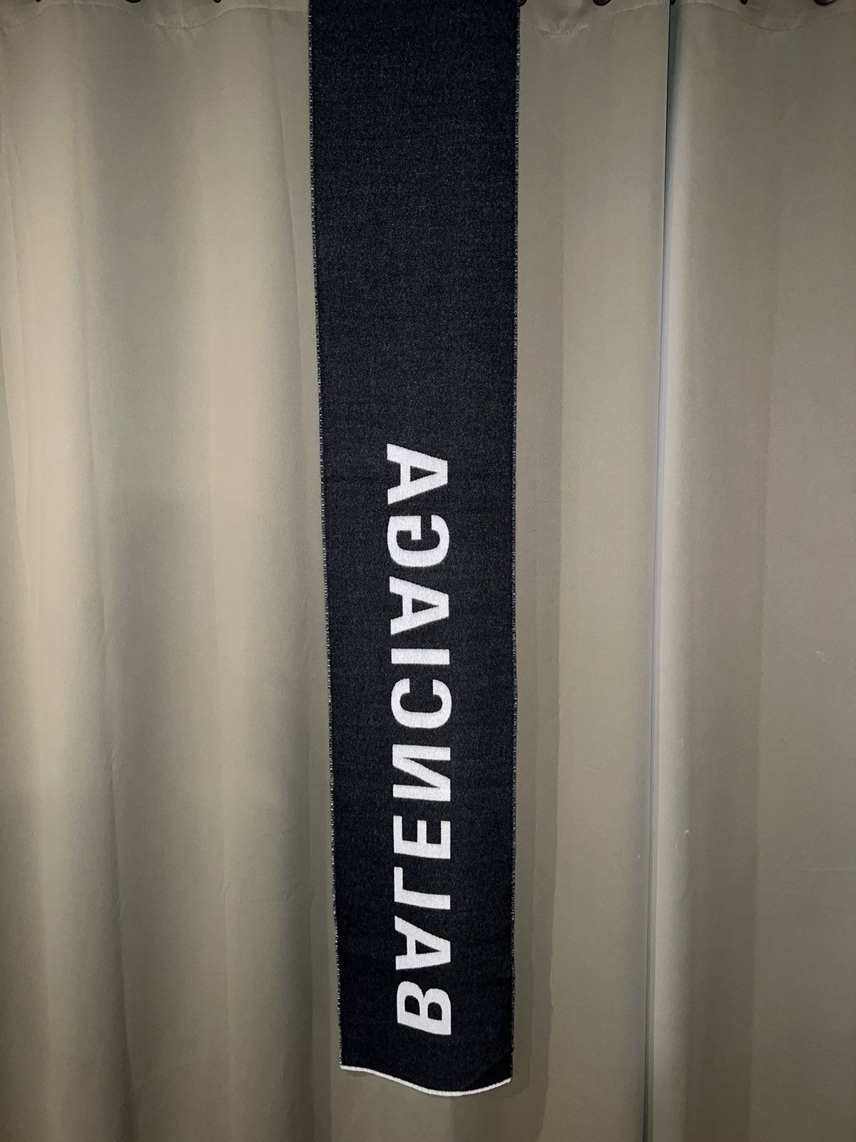 Balenciaga Two Tone Scarf