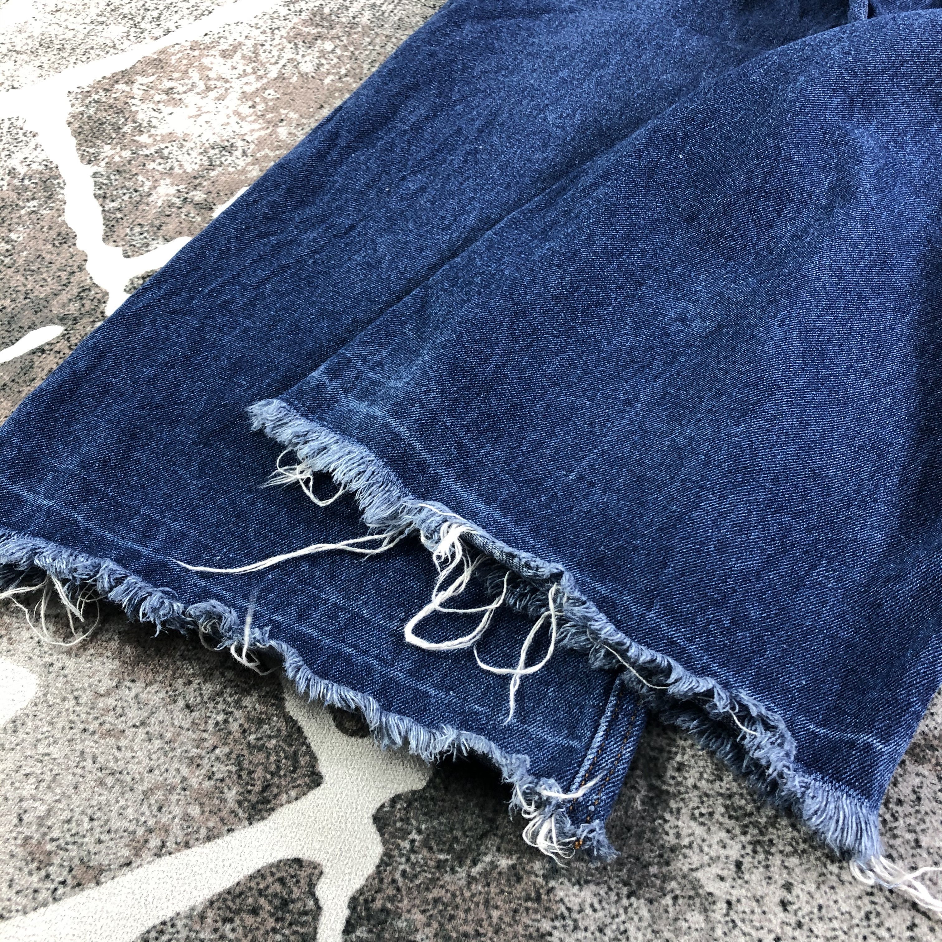 Japanese Brand Japanese Brand Embroidery Baggy Jeans KJ2073 Size 25" / US 0 / IT 36 - 5 Thumbnail
