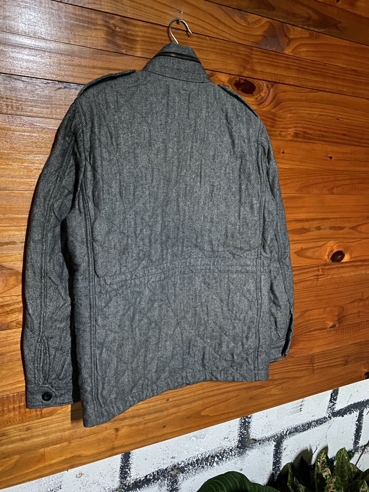 Lee Lee Cooper Quilted Military Field Jacket – Grey – Vintage Size US M / EU 48-50 / 2 - 12 Thumbnail