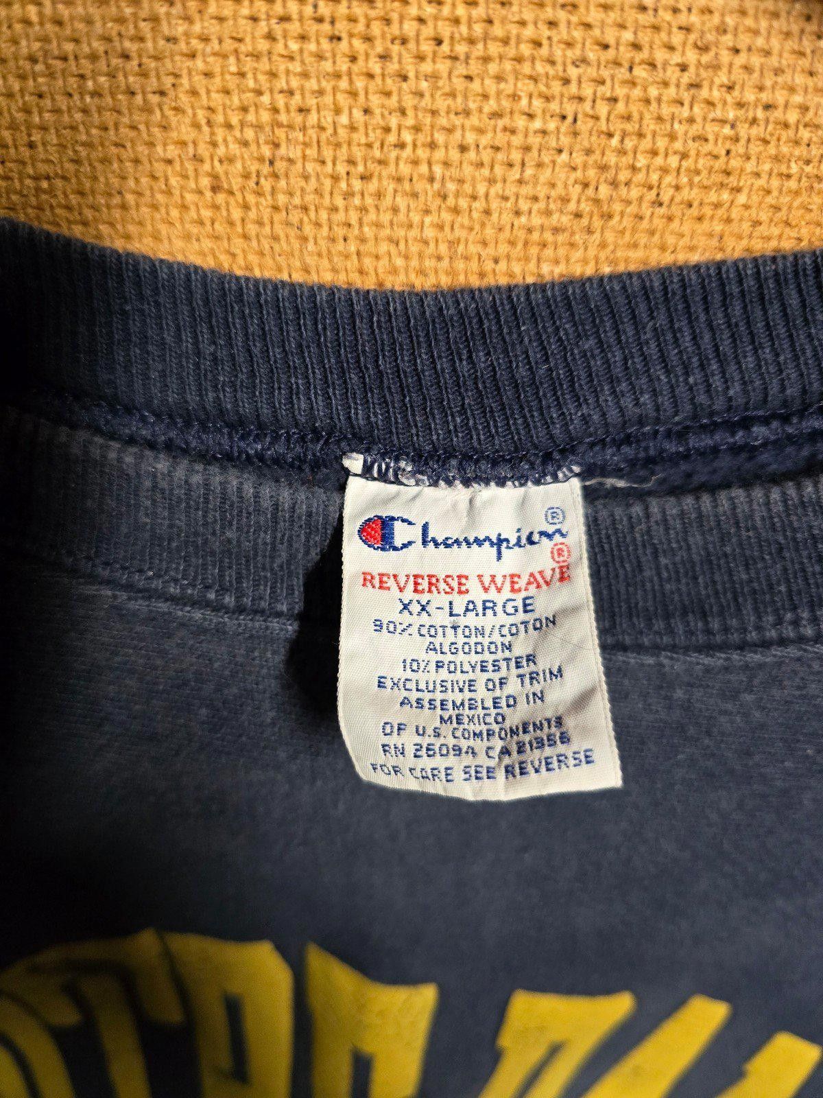 Champion Vintage Champion Reverse Weave Men’s XXL Crewneck Notre Dame Size US XXL / EU 58 / 5 - 5 Thumbnail
