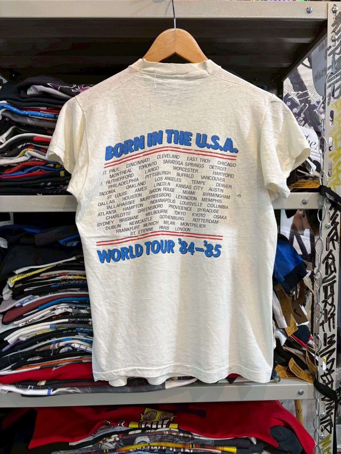 Band Tees Bruce Springsteen vintage tee Size US S / EU 44-46 / 1 - 6 Thumbnail