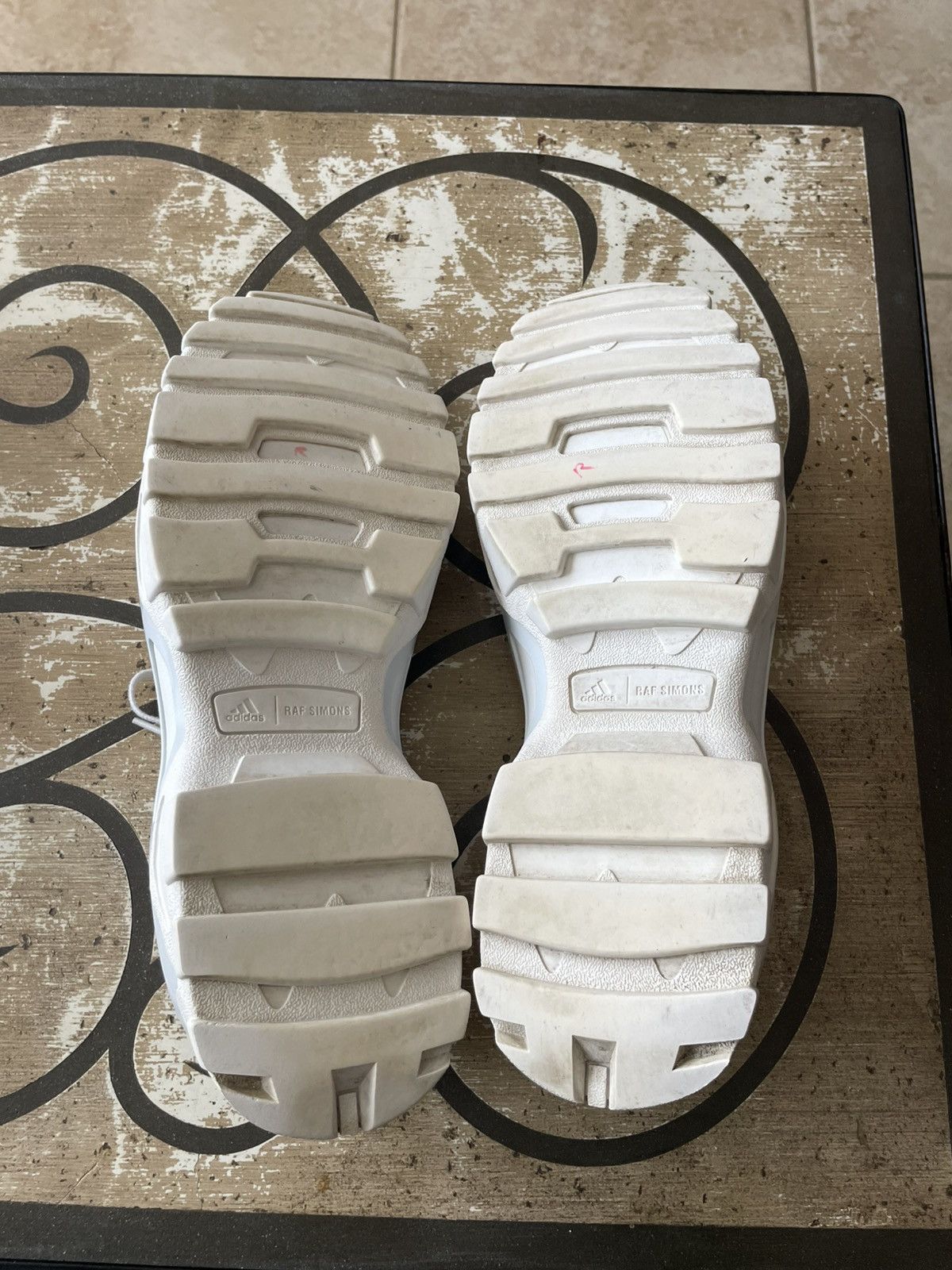 Adidas × Raf Simons Raf Simons x Adidas New Runner Talc Size US 12 / EU 45 - 15 Thumbnail