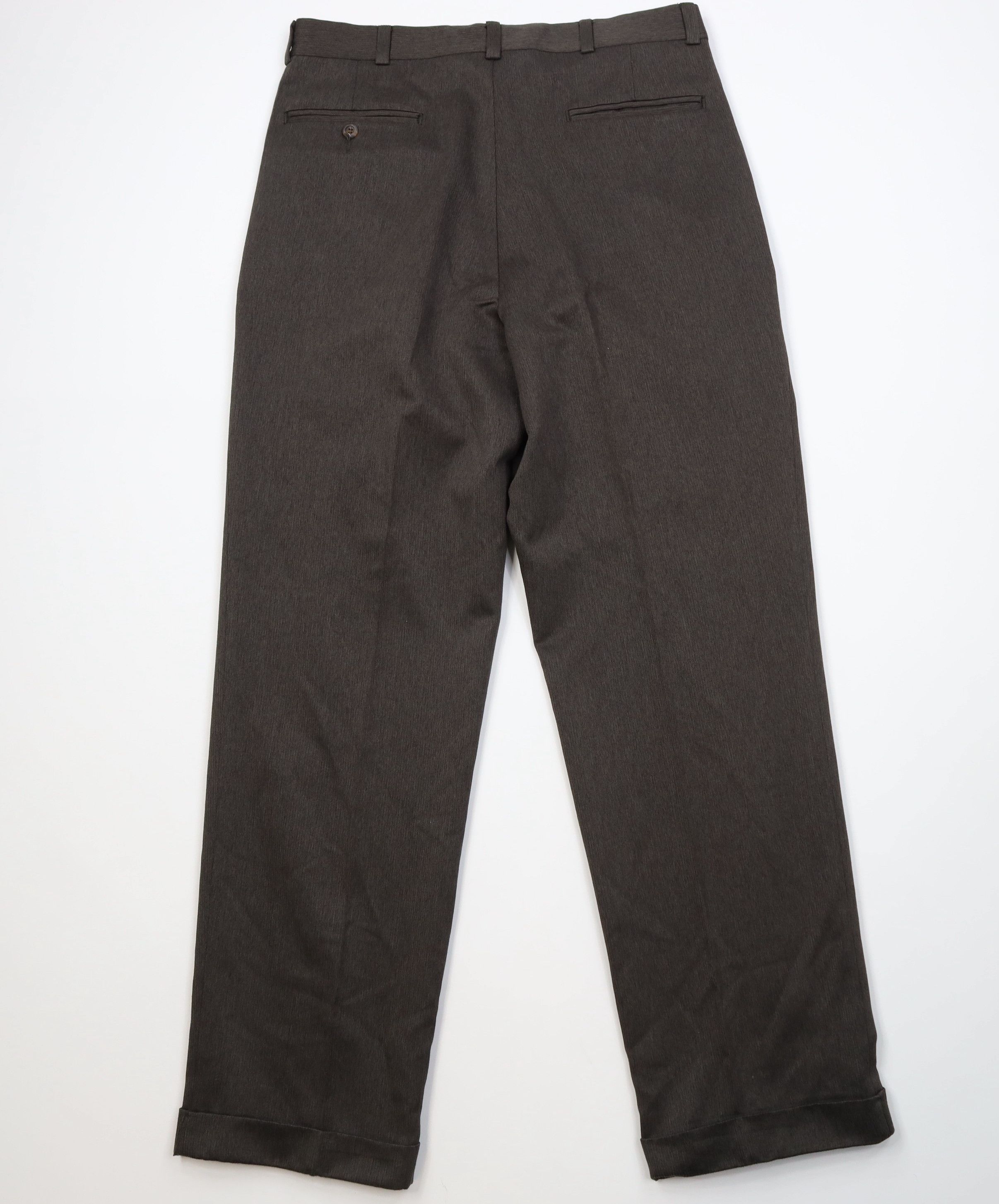 Vintage Vintage 90s Streetwear Knit Wide Leg Chino Pants Brown Size US 34 / EU 50 - 10 Thumbnail