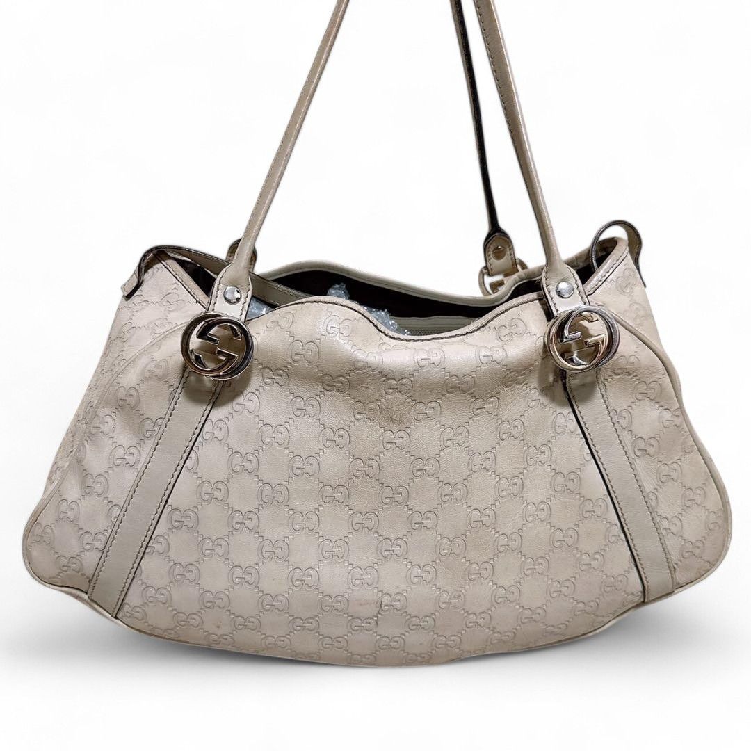 Gucci Gucci - Twins Leather Handbag Monogram White Size ONE SIZE - 2 Thumbnail