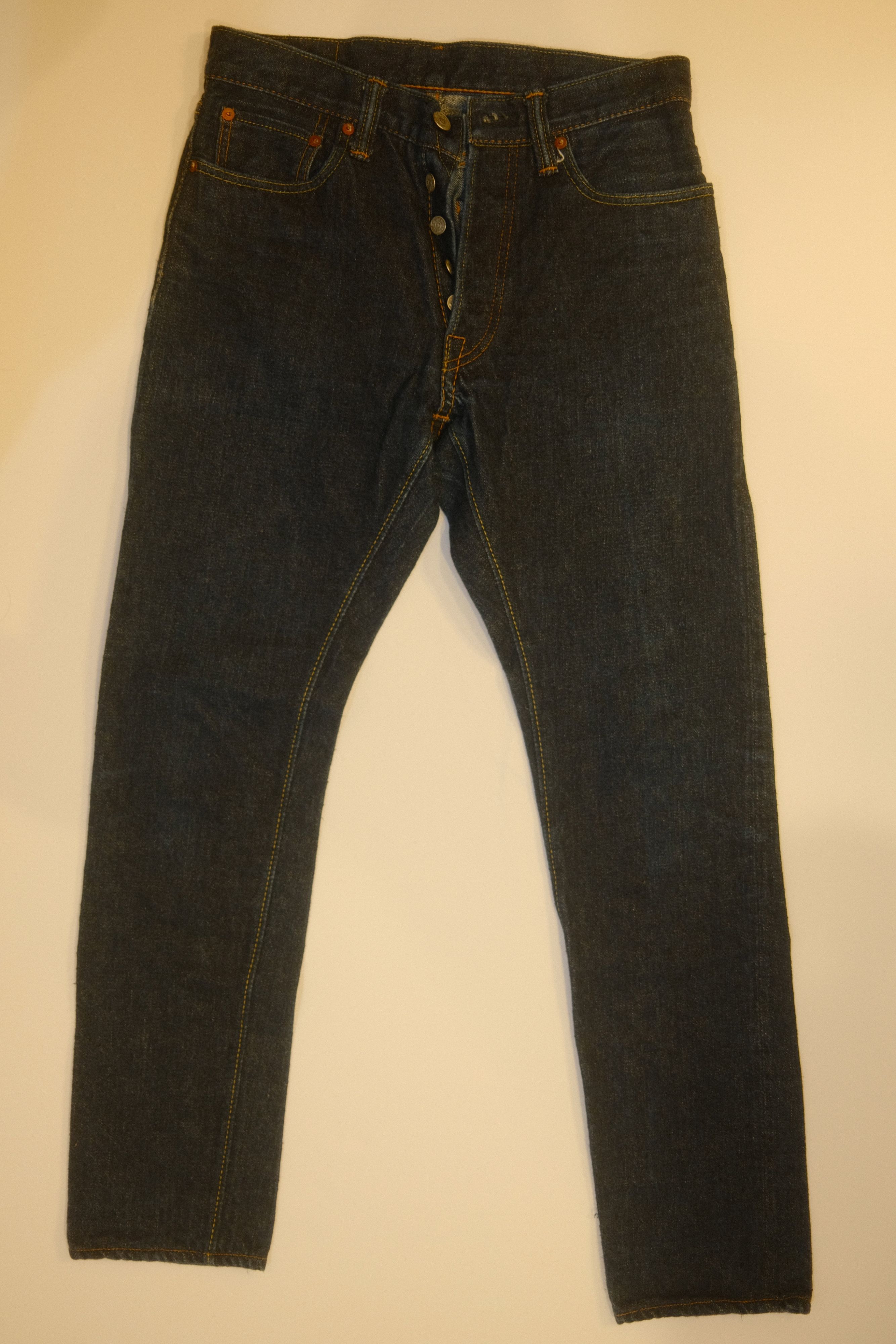 Pure Blue Japan Relax Tapered NP-019 Size US 30 / EU 46 - 1 Thumbnail