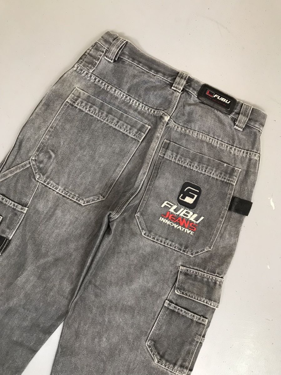 Fubu × Vintage Vintage Fubu embroidered denim Size US 32 / EU 48 - 1 Thumbnail