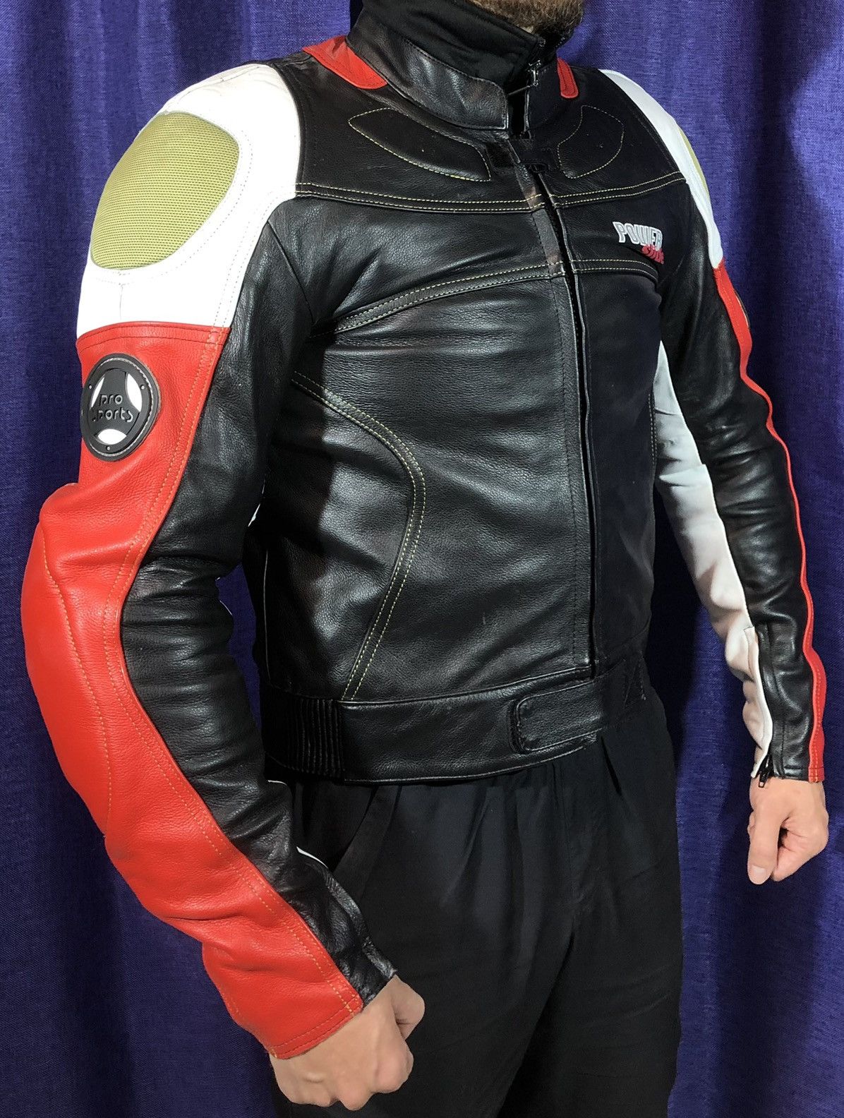 Dainese × Honda × Yamaha Hein Gericke Motorcycle Moto Leather Jacket Racing Size US XS / EU 42 / 0 - 1 Thumbnail