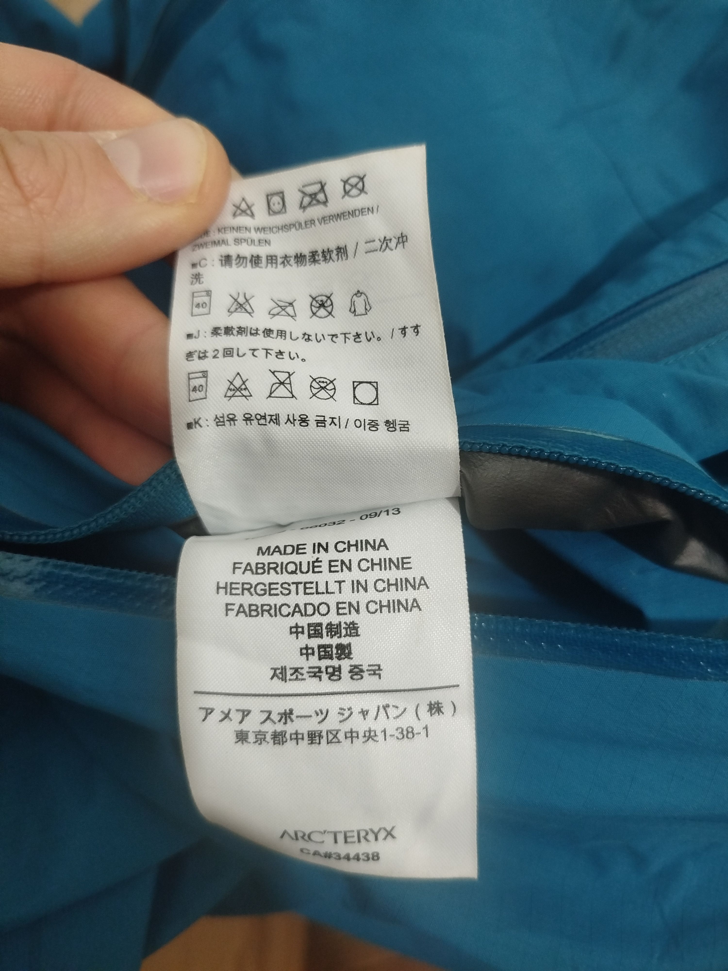 Arc'teryx ARC'TERYX zeta fl jacket goretex size S blue Size S / US 4 / IT 40 - 12 Thumbnail