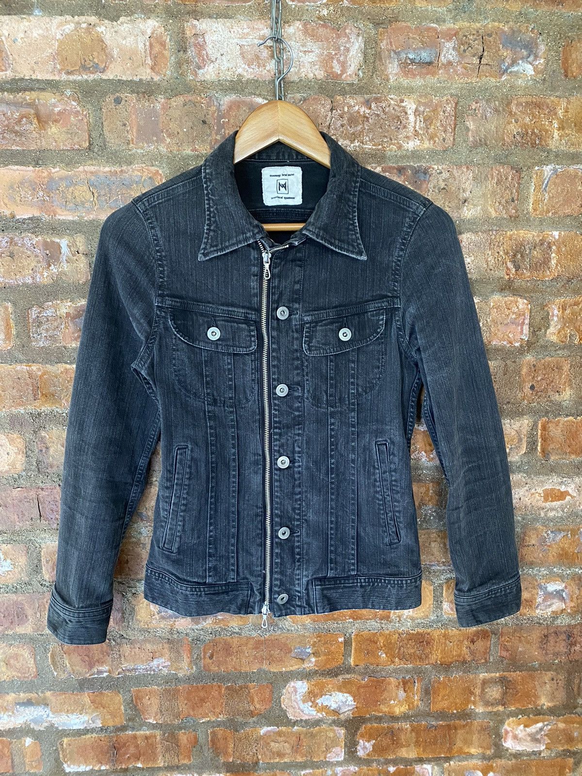 5351 POUR LES HOMMES × Beauty Beast × Japanese Brand 2000s Moonage Devilment Dual Zipper and Butterfly wash denim Size S / US 4 / IT 40 - 2 Thumbnail