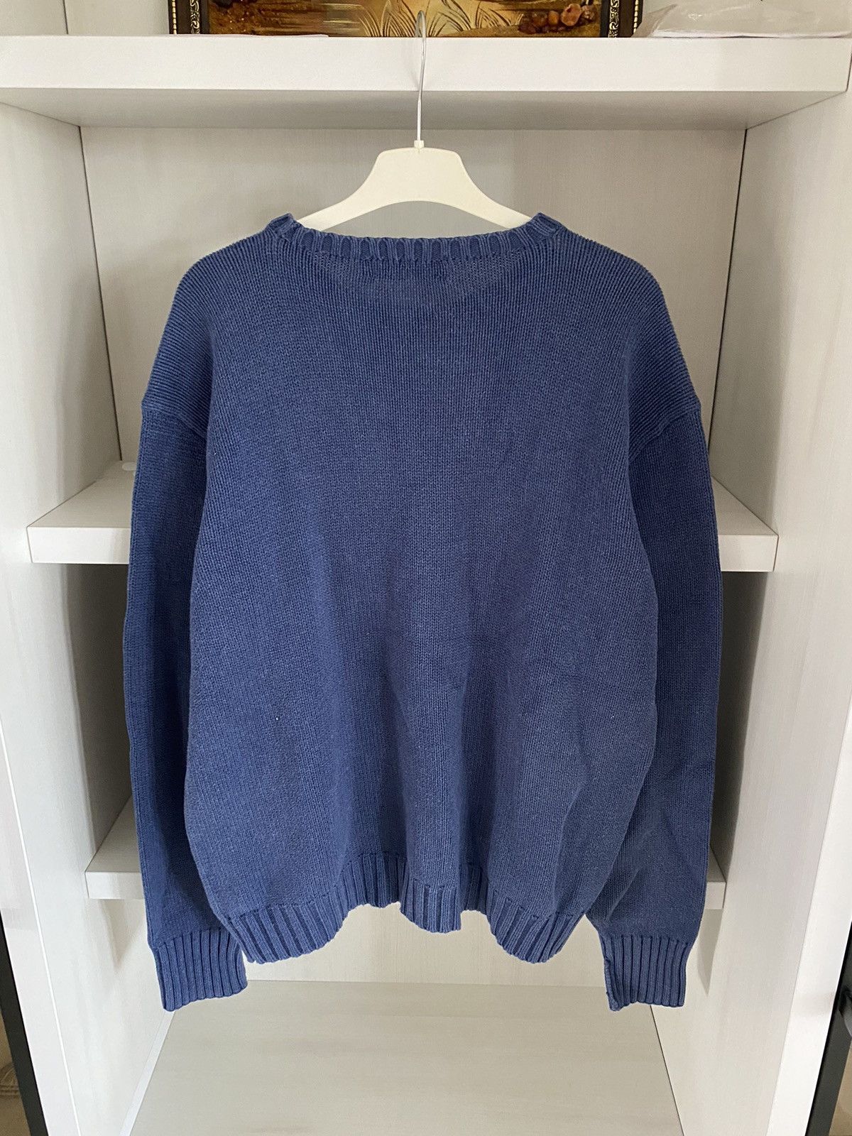 Polo Ralph Lauren Polo Ralph Lauren Knit Sweater Vintage Streetwear Blue Size US L / EU 52-54 / 3 - 6 Thumbnail